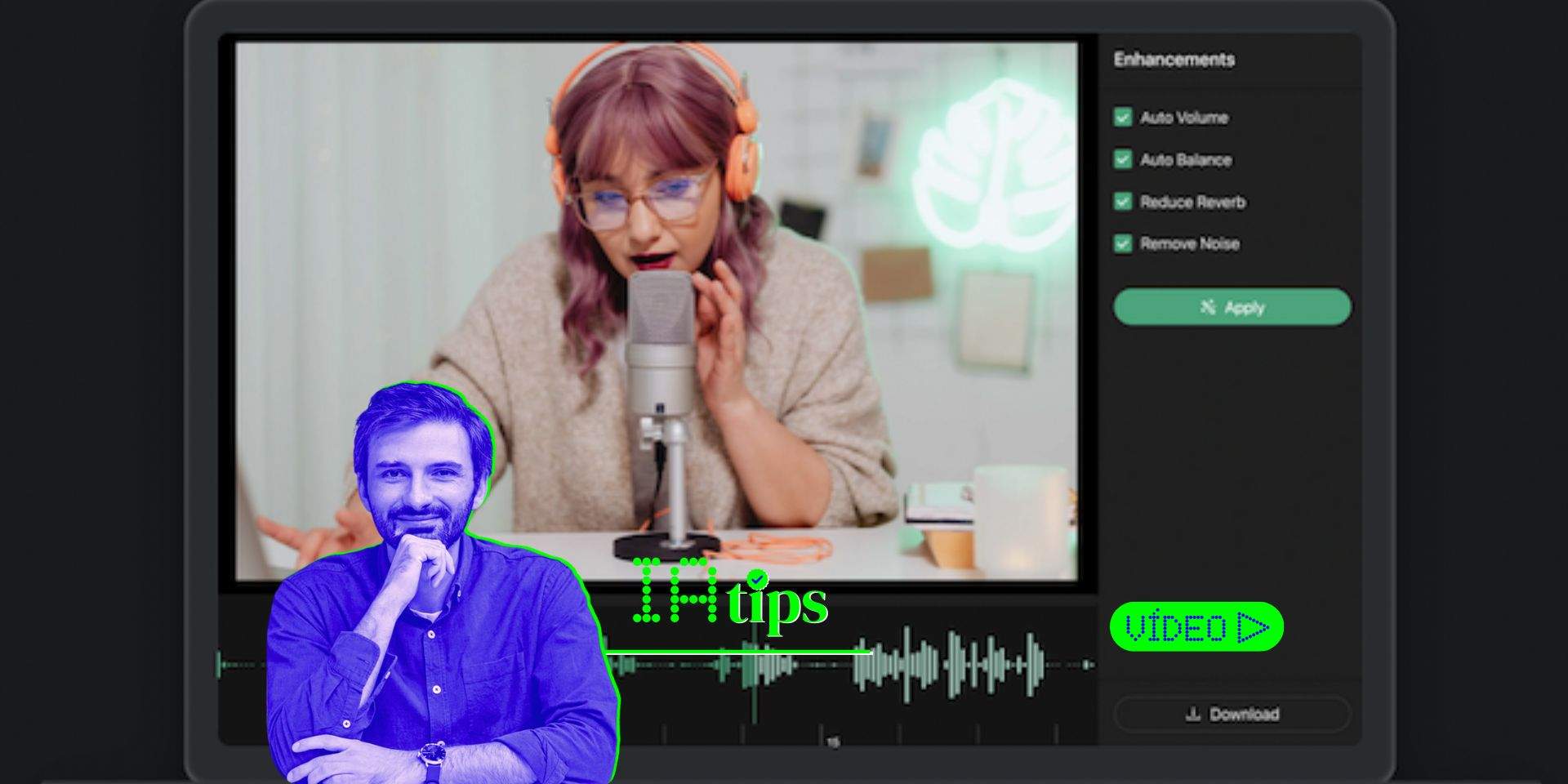 IA TIP | Audo, cómo eliminar el ruido de fondo de un audio en segundos