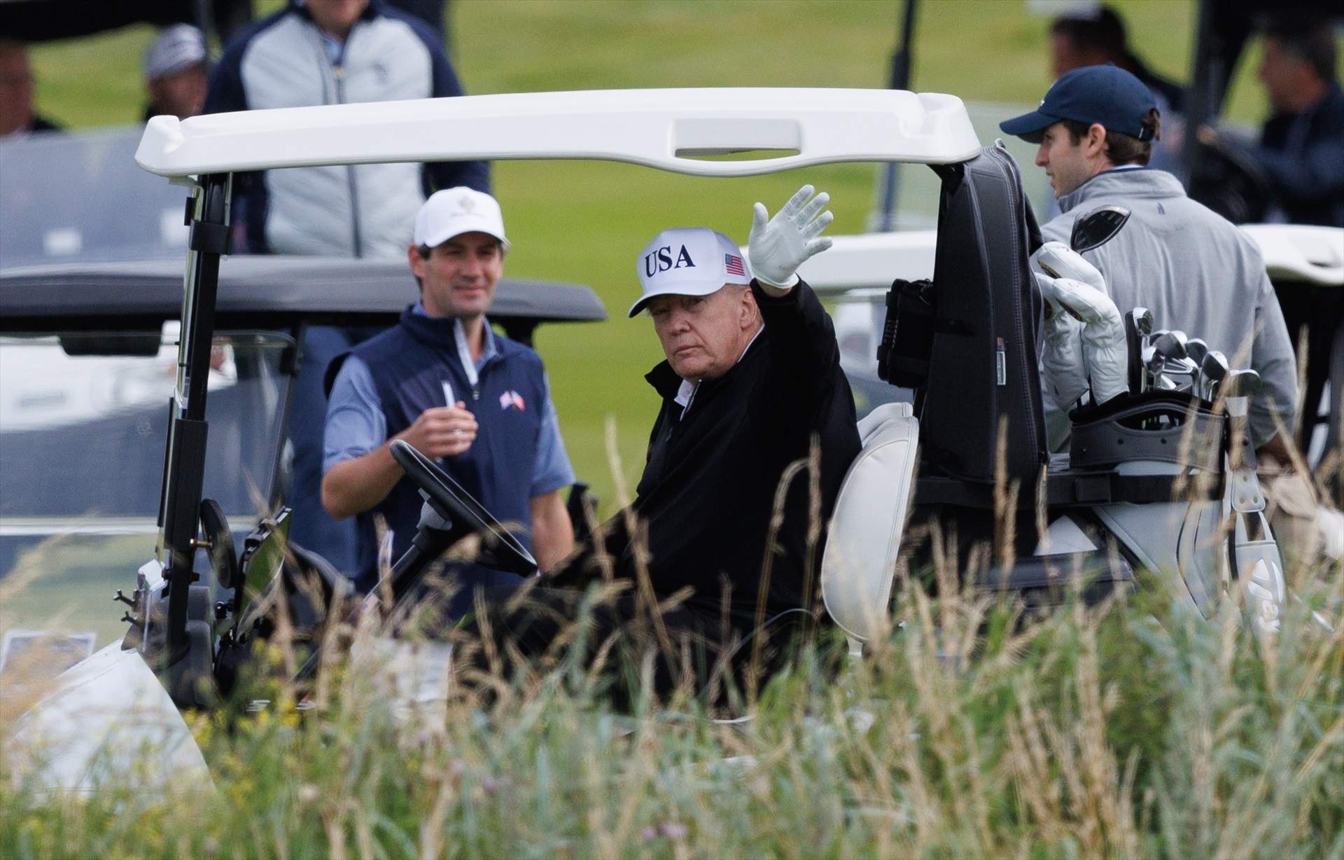 La agenda de Trump: golf y críticas a Europa antes de la cumbre de los aranceles