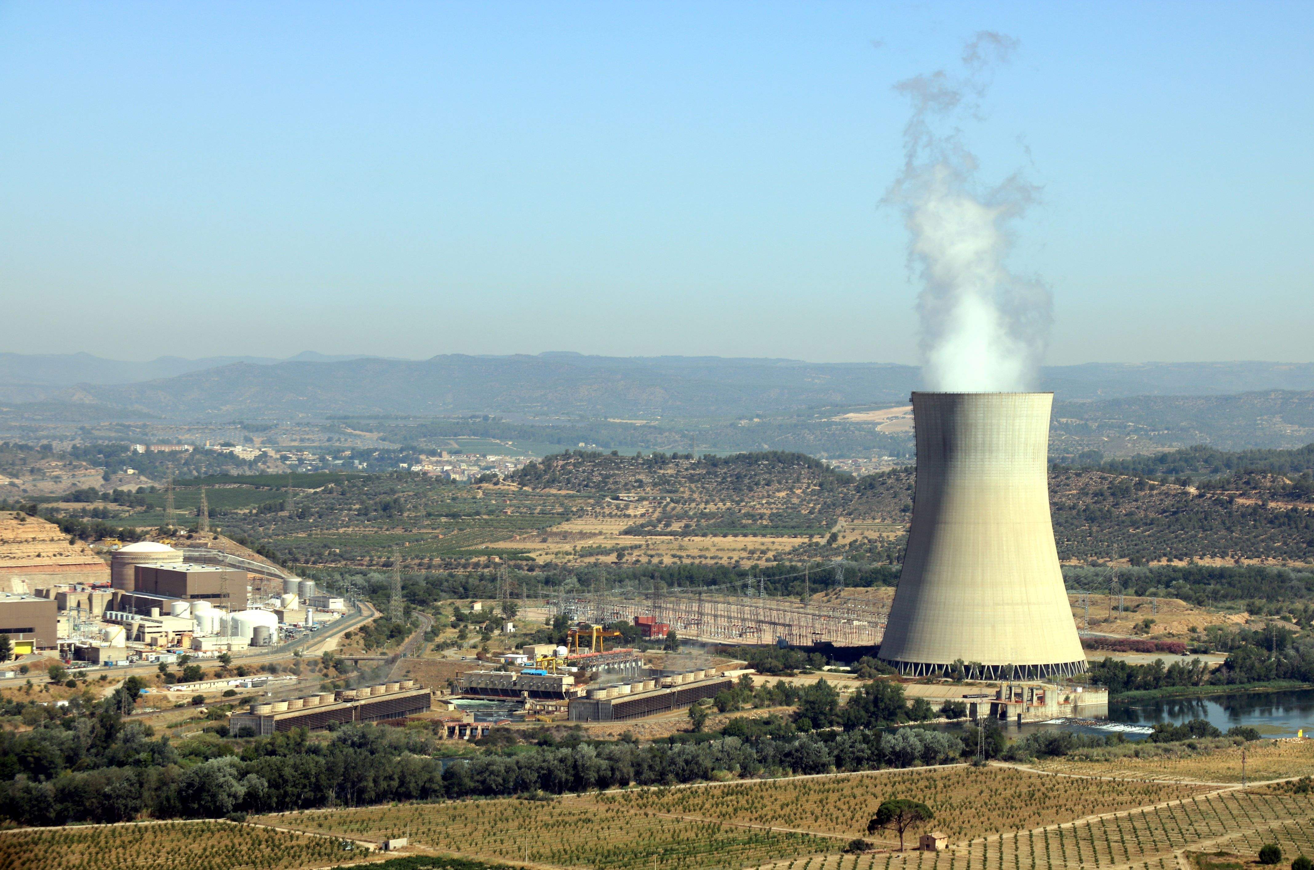 Ascó i Vandellós II van produir el 50% de l'electricitat consumida a Catalunya el 2024