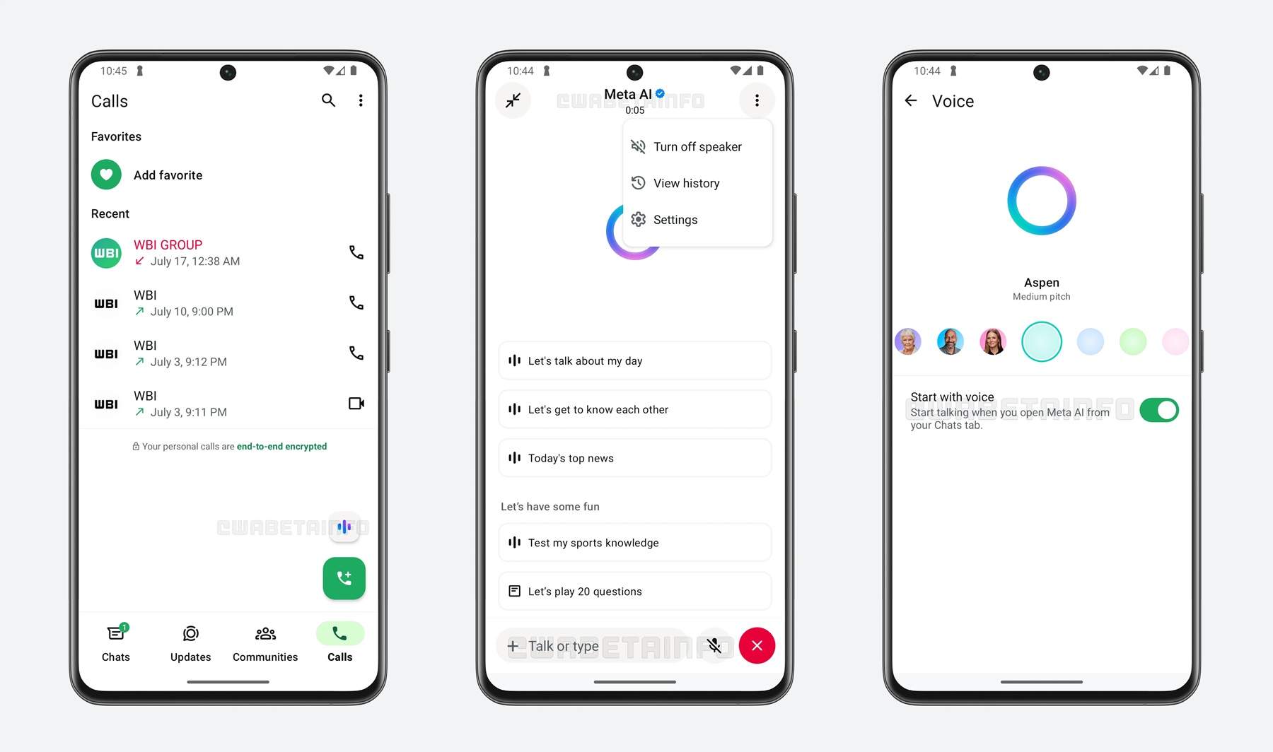 Whatsapp incorpora veu a la seva IA de Meta: parla amb ella si tens un Android