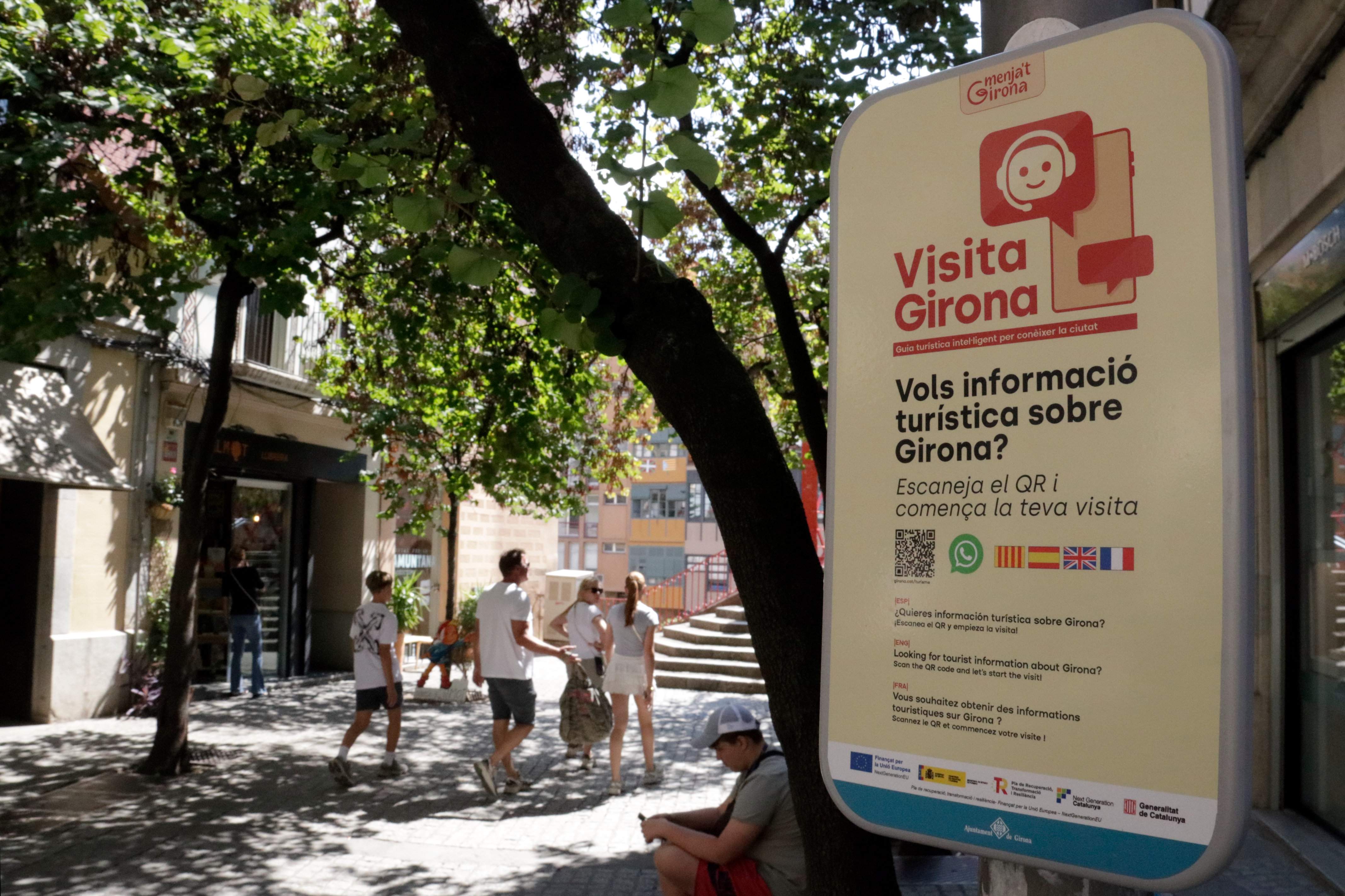 Imatge d'arxiu del centre de Girona