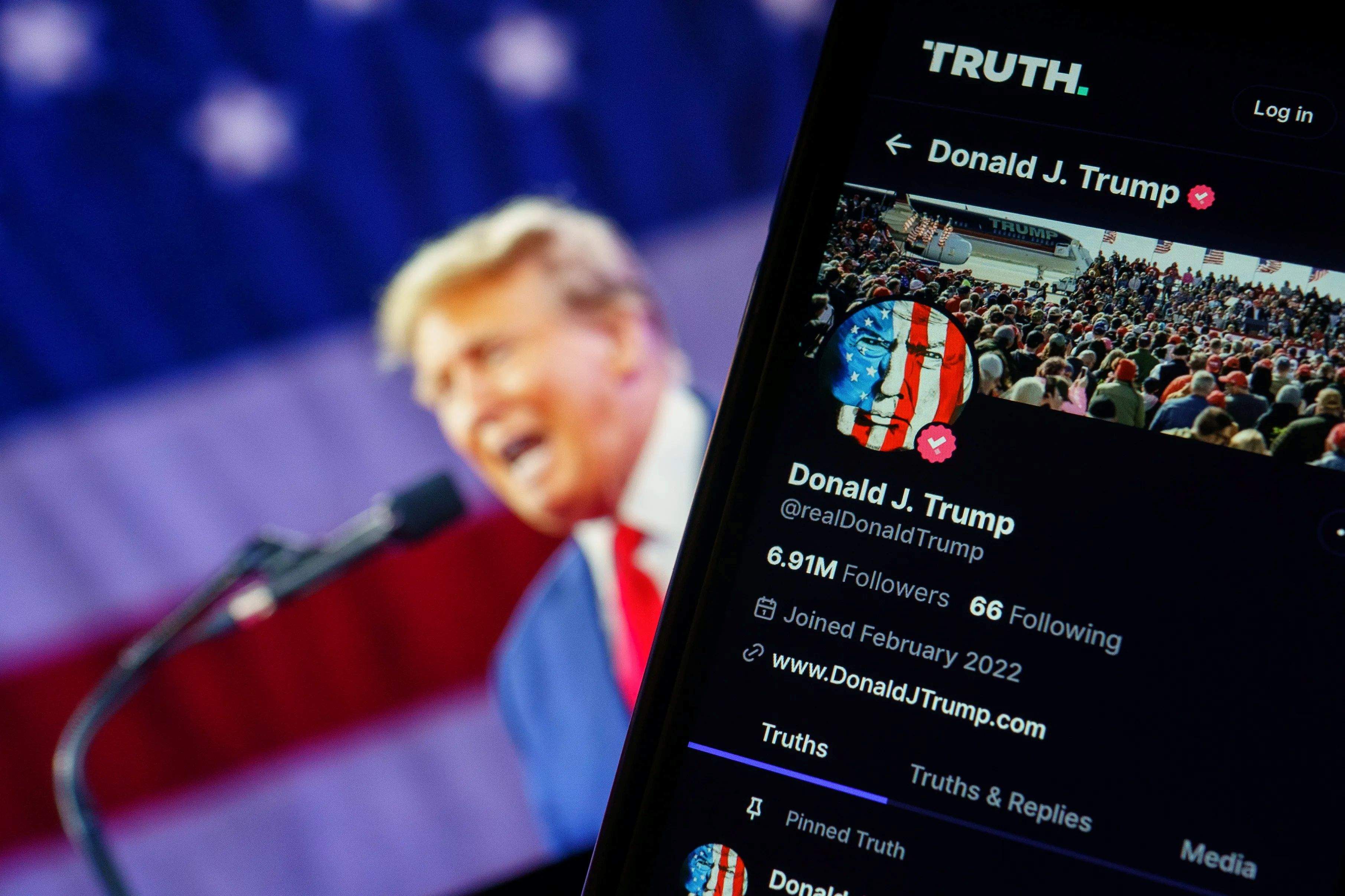 Trump Media se asocia con Crypto.com para crear una nueva sociedad criptofinanciera