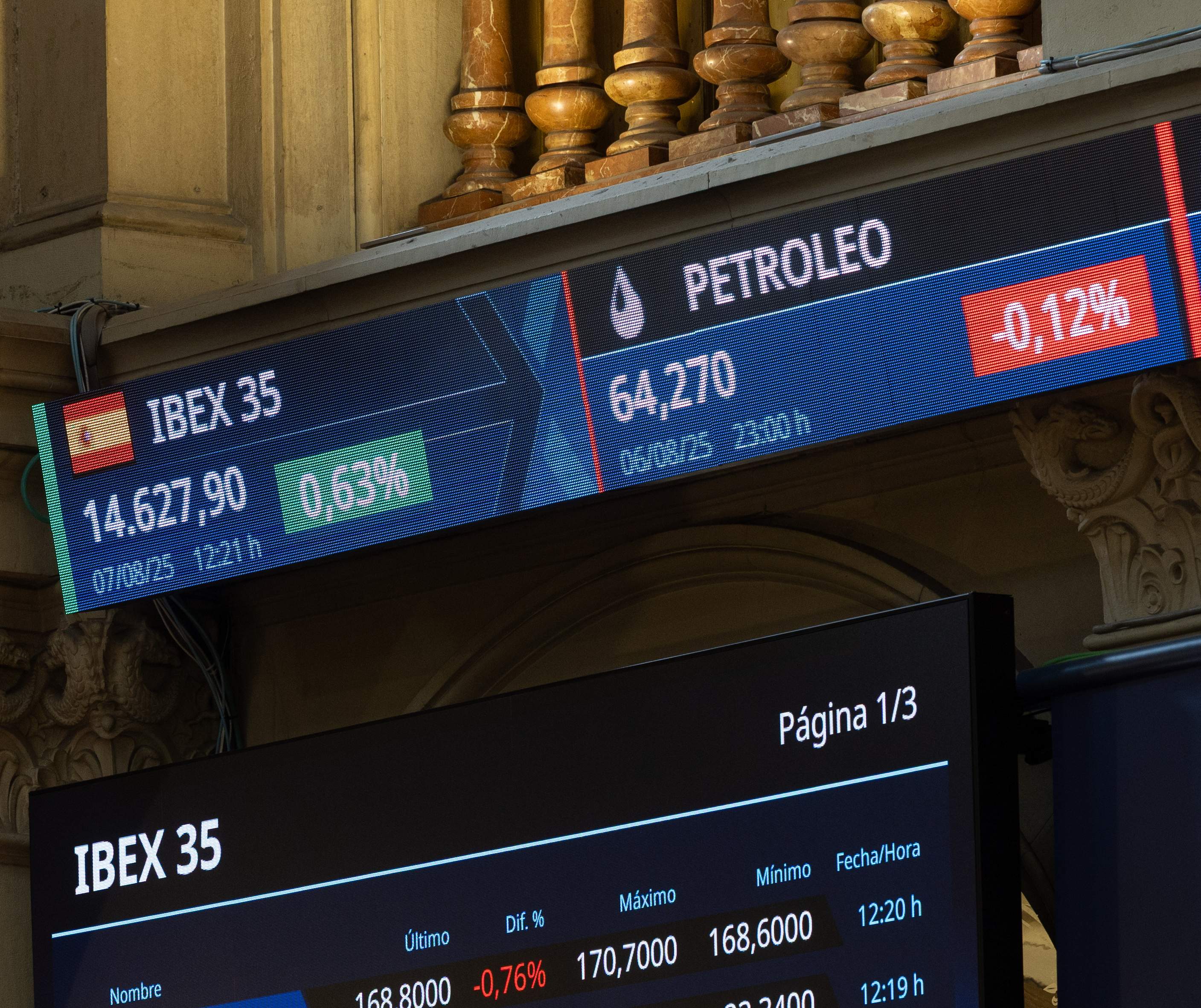 El Ibex 35 abre la última sesión de agosto con leves pérdidas