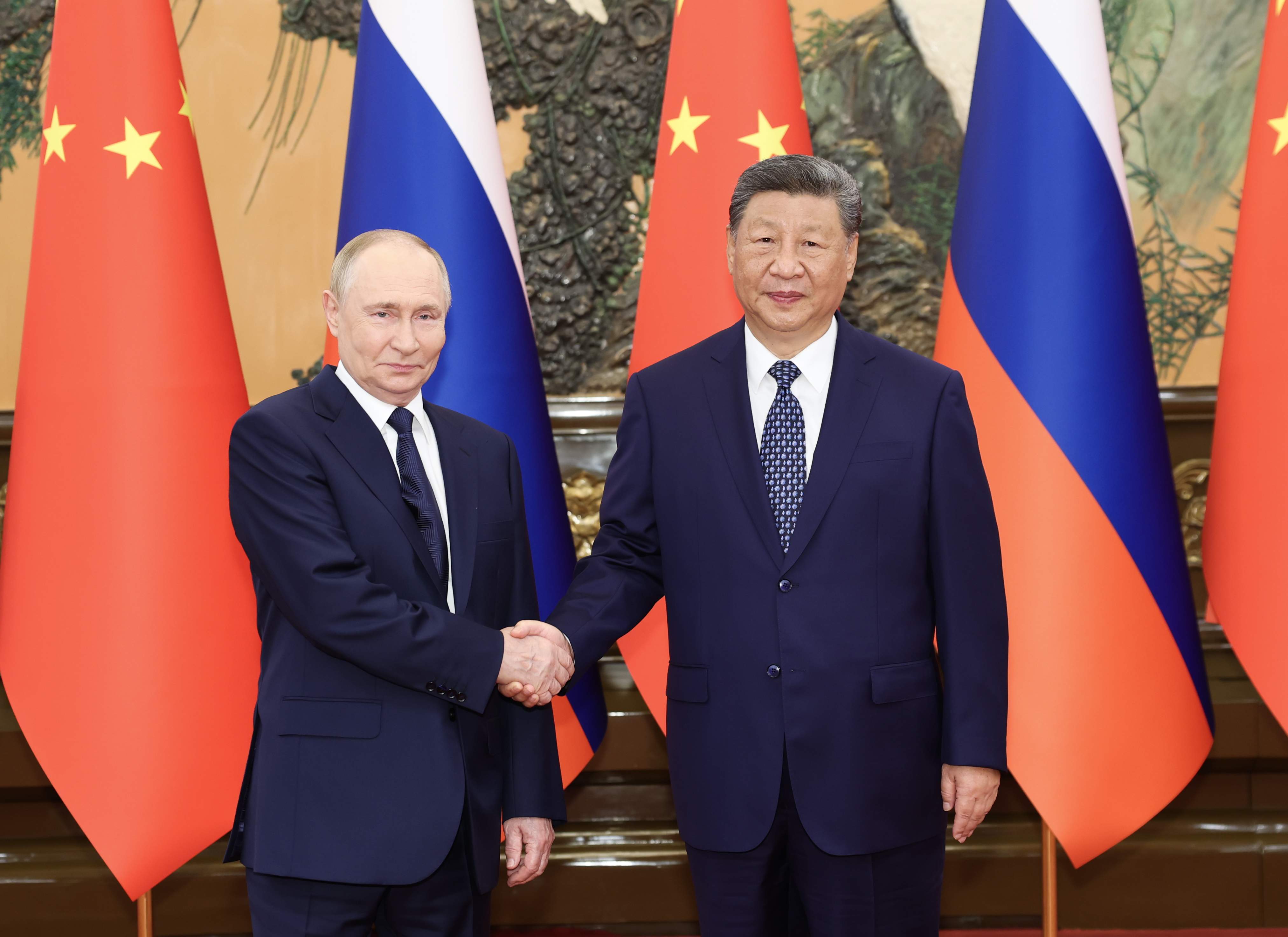 Imatge conjunta de Vladímir Putin i Xi Jinping | Europa Press