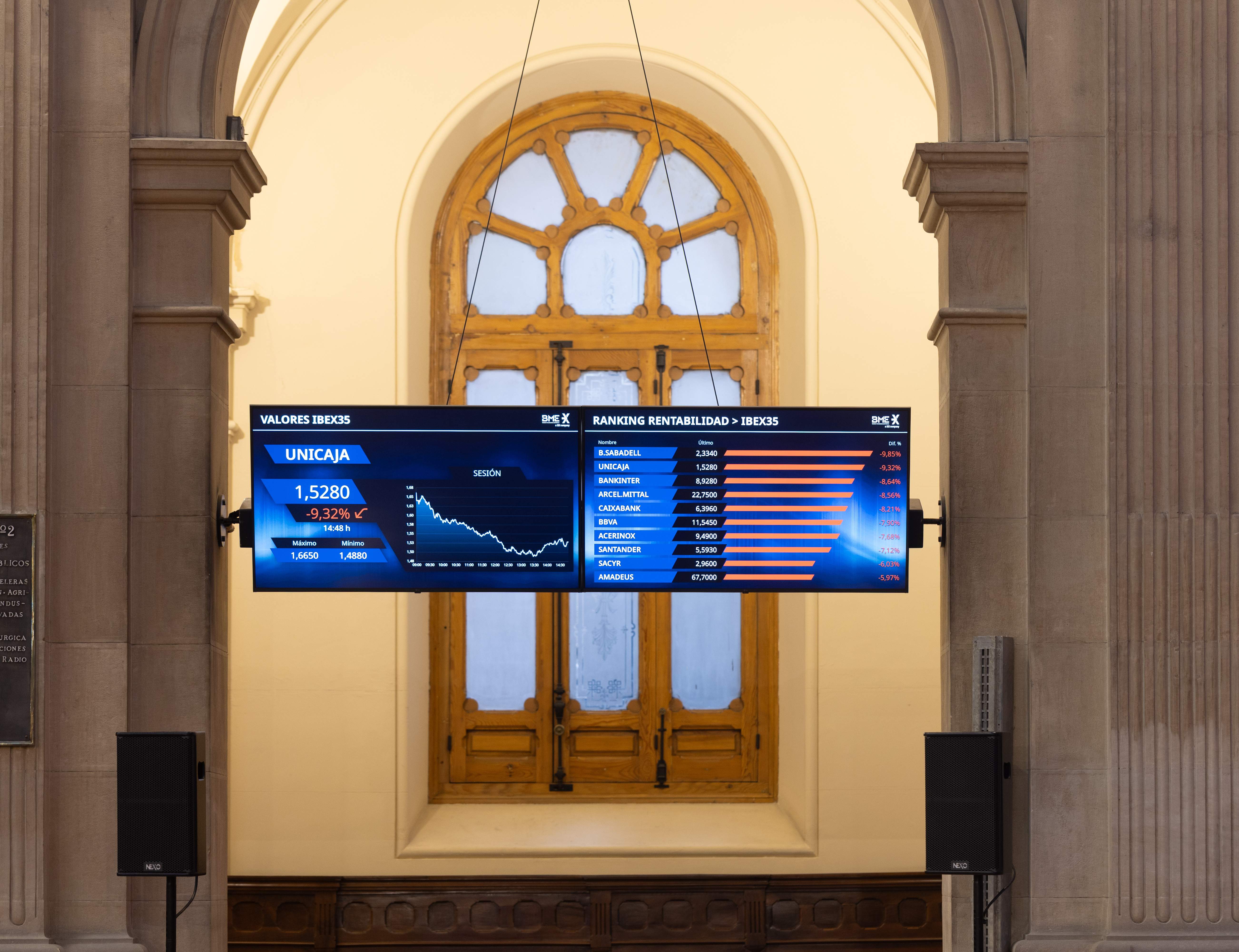 Imatge d'arxiu de la Borsa de Madrid | Europa Press