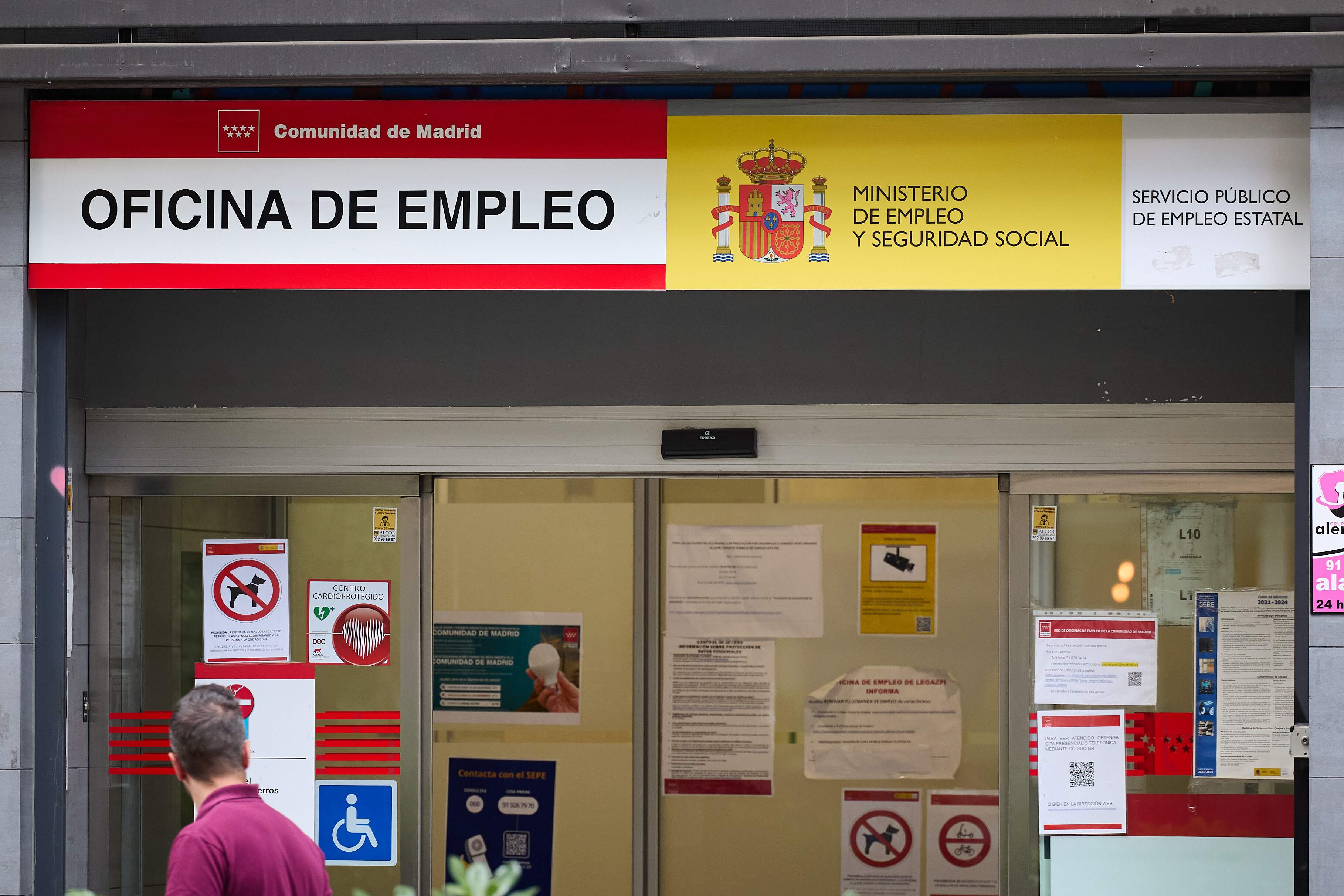 Imatge d'una oficina de treball | Europa Press