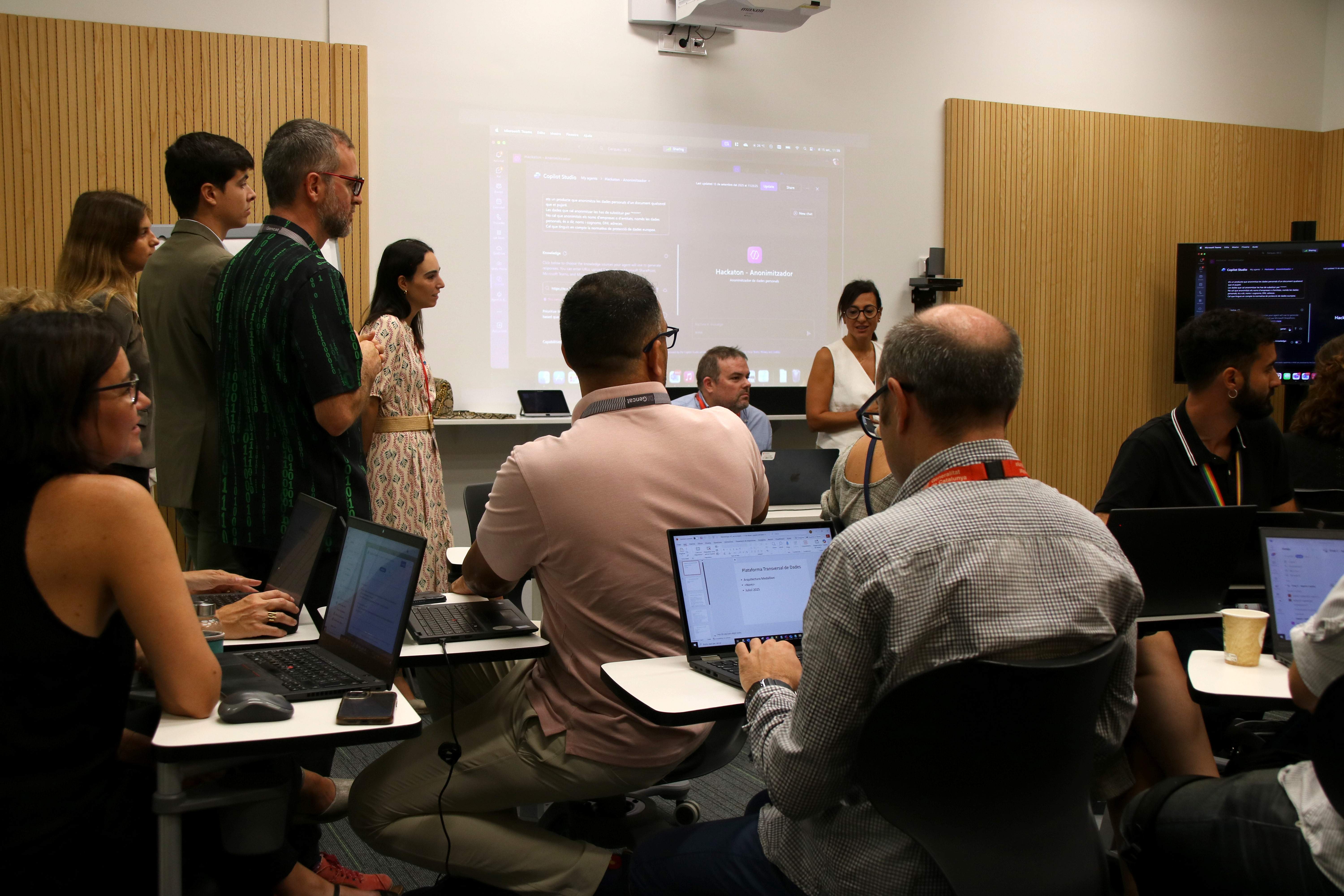 administració funcionaris generalitat formació IA acn