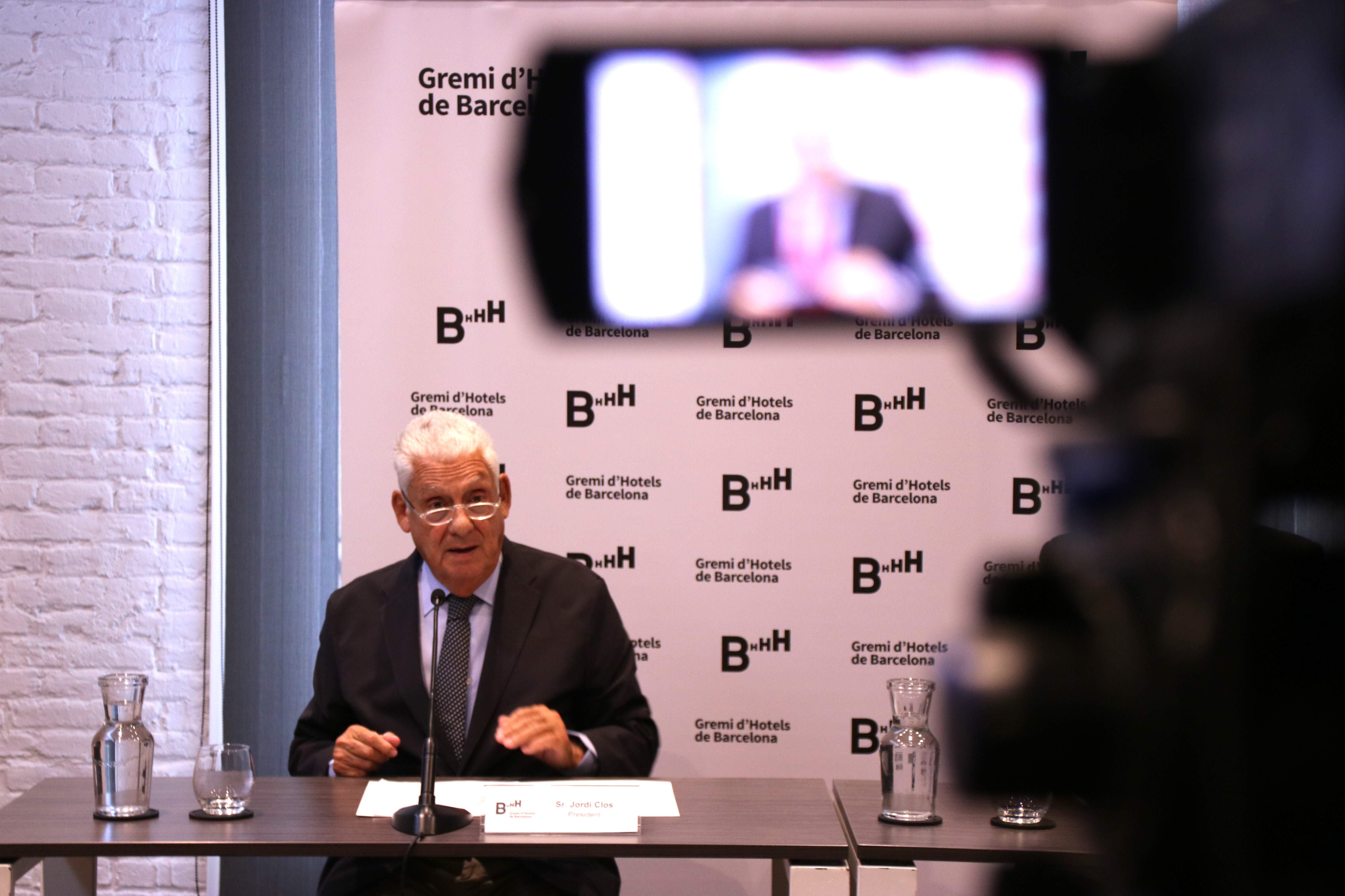 Jordi Clos, president del Gremi d'Hotels | ACN