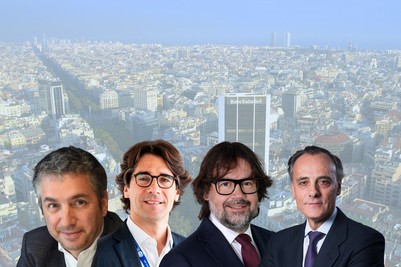 Telefónica se catalaniza, CaixaBank, Ayuntamiento de Barcelona y Pep Martorell