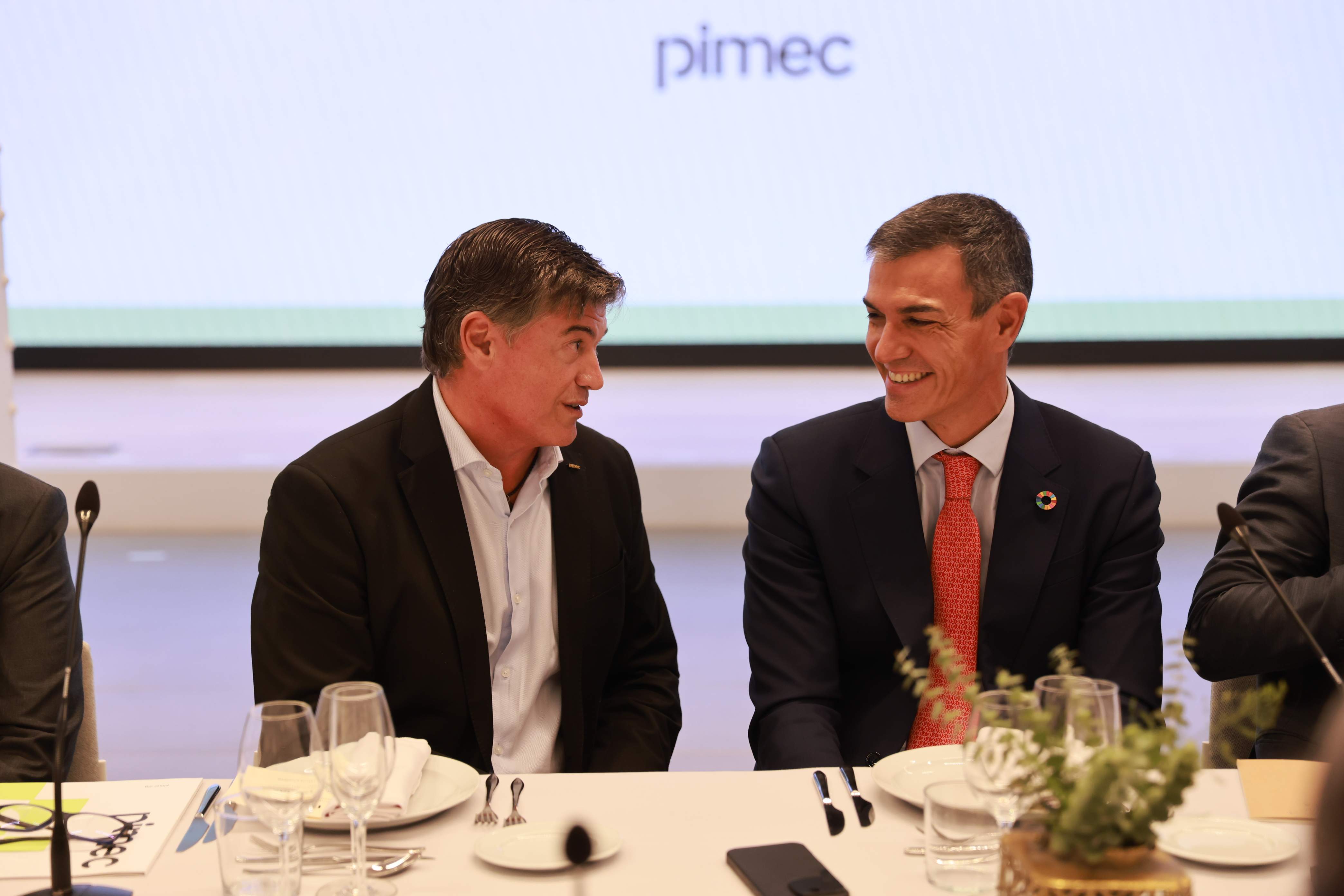 Pimec agraeix a Pedro Sánchez la seva aposta per obrir el diàleg social a les pimes