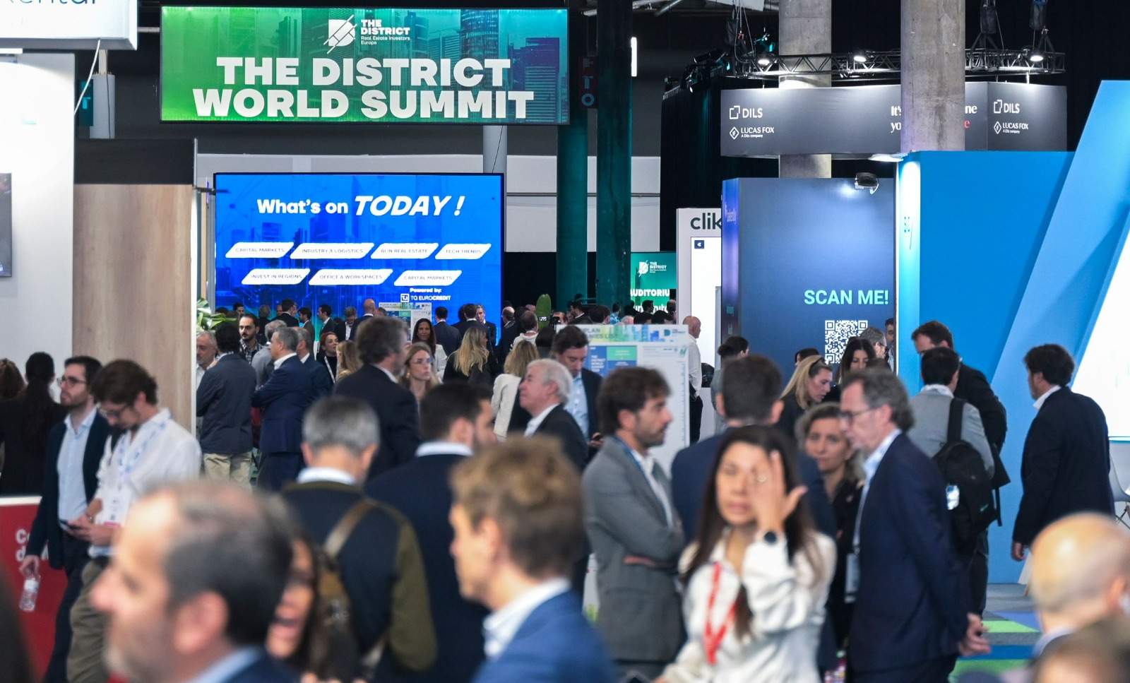 Arranca The District: sin protestas en la gran feria inmobiliaria en plena crisis de vivienda