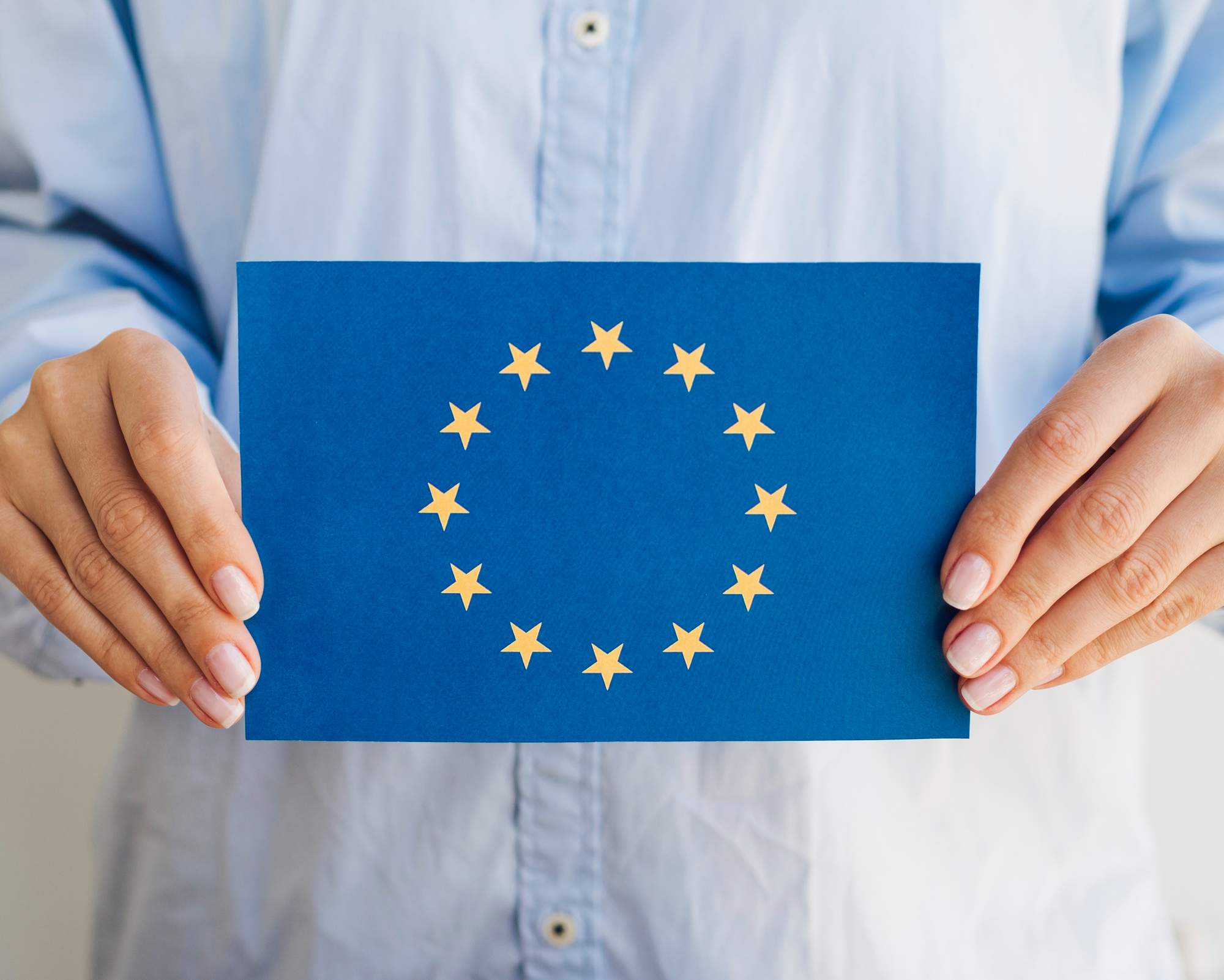 Imatge d'arxiu d'una bandera europea | Freepik