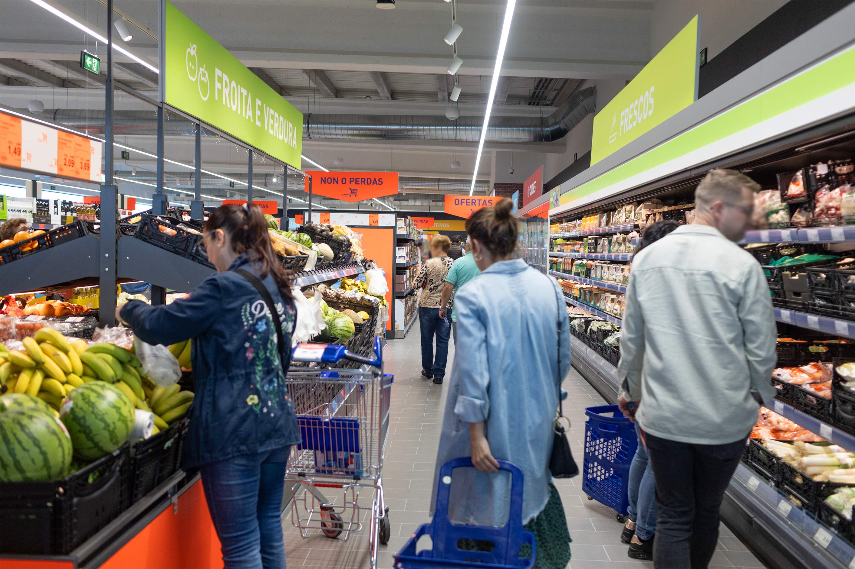 Imagen de archivo de un supermercado | Aldi 
