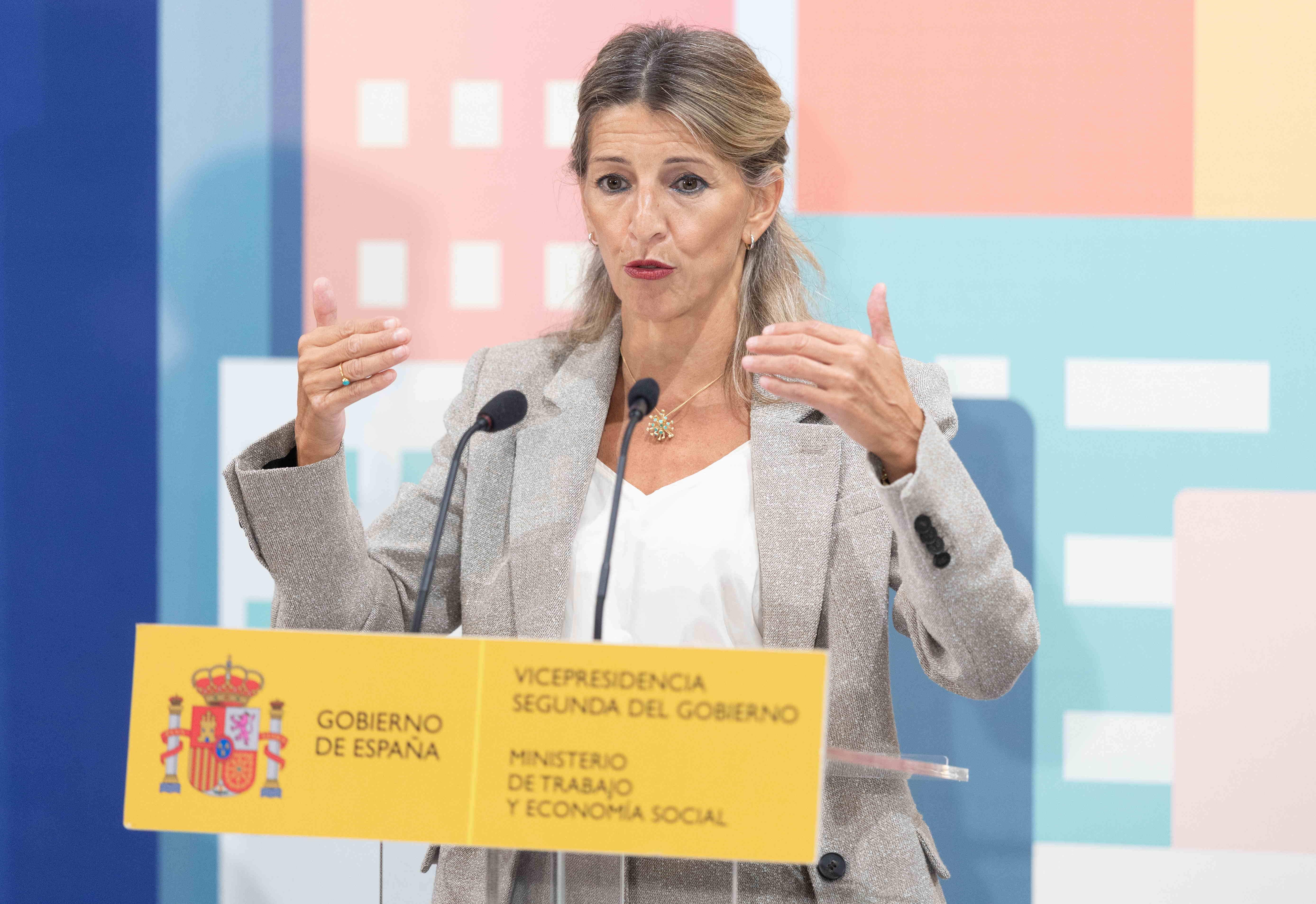 Sumar no apoyará la subida de las cuotas de autónomos de la ministra Saiz