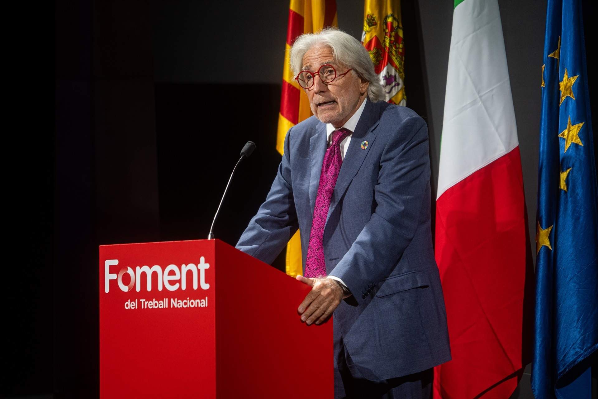 Imagen de archivo de Josep Sánchez Llibre, presidente de Foment del Treball | Europa Press