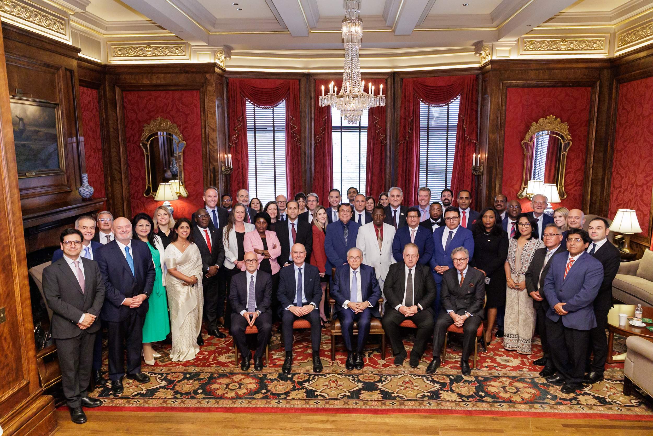 Imagen de grupo del encuentro en Washington | Cedida