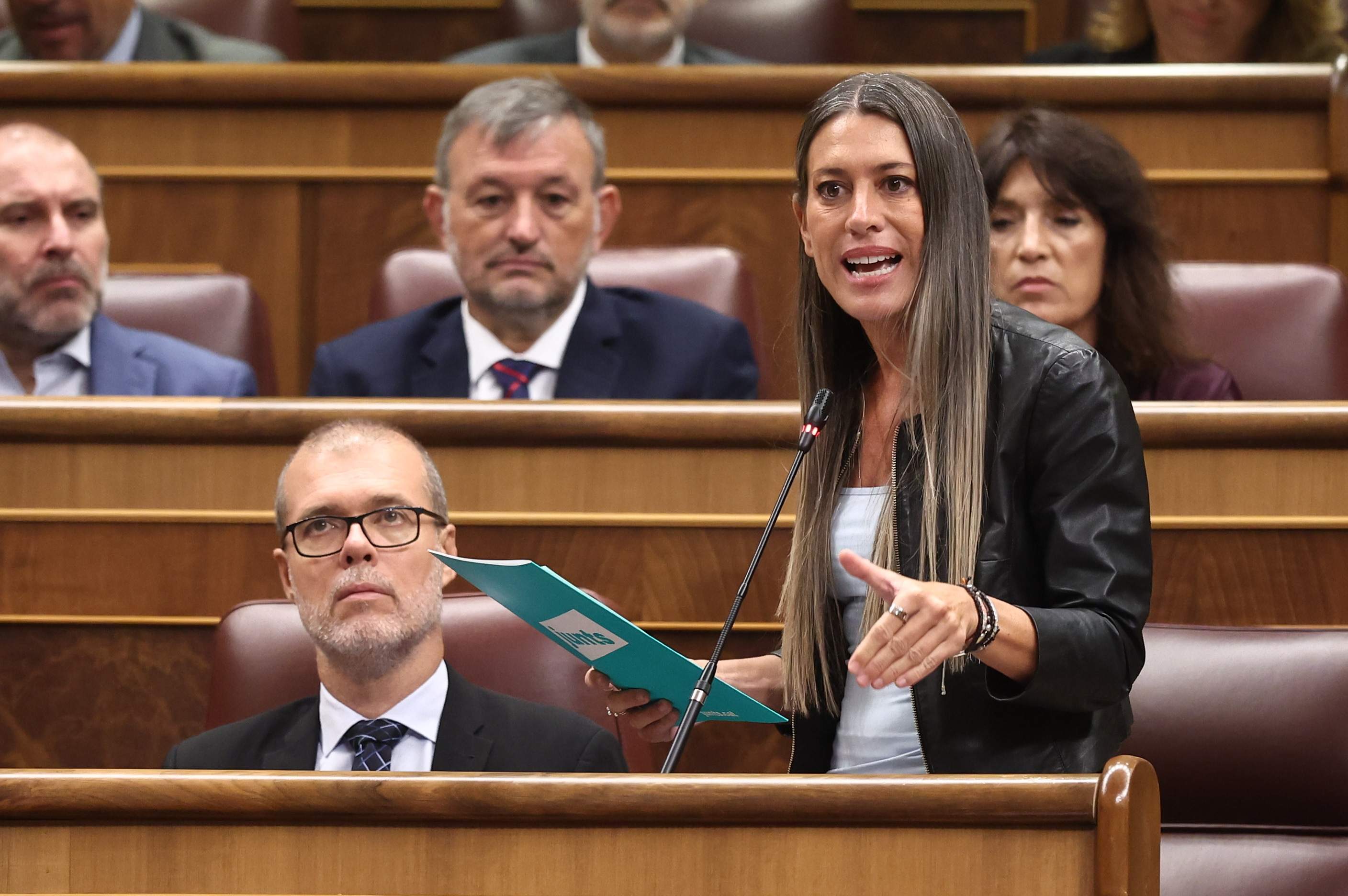 Imatge d'arxiu de Míriam Nogueras al Congrés dels Diputats | Europa Press