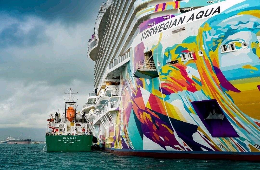 Repsol subministra biocombustibles a Norwegian Cruise Line, al Port de Barcelona