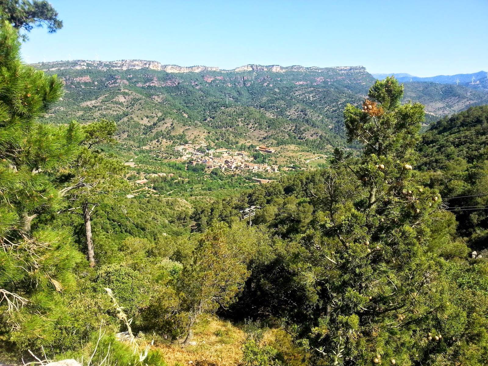 Quatre municipis del Baix Camp rebutgen un parc eòlic “pel fort impacte negatiu”