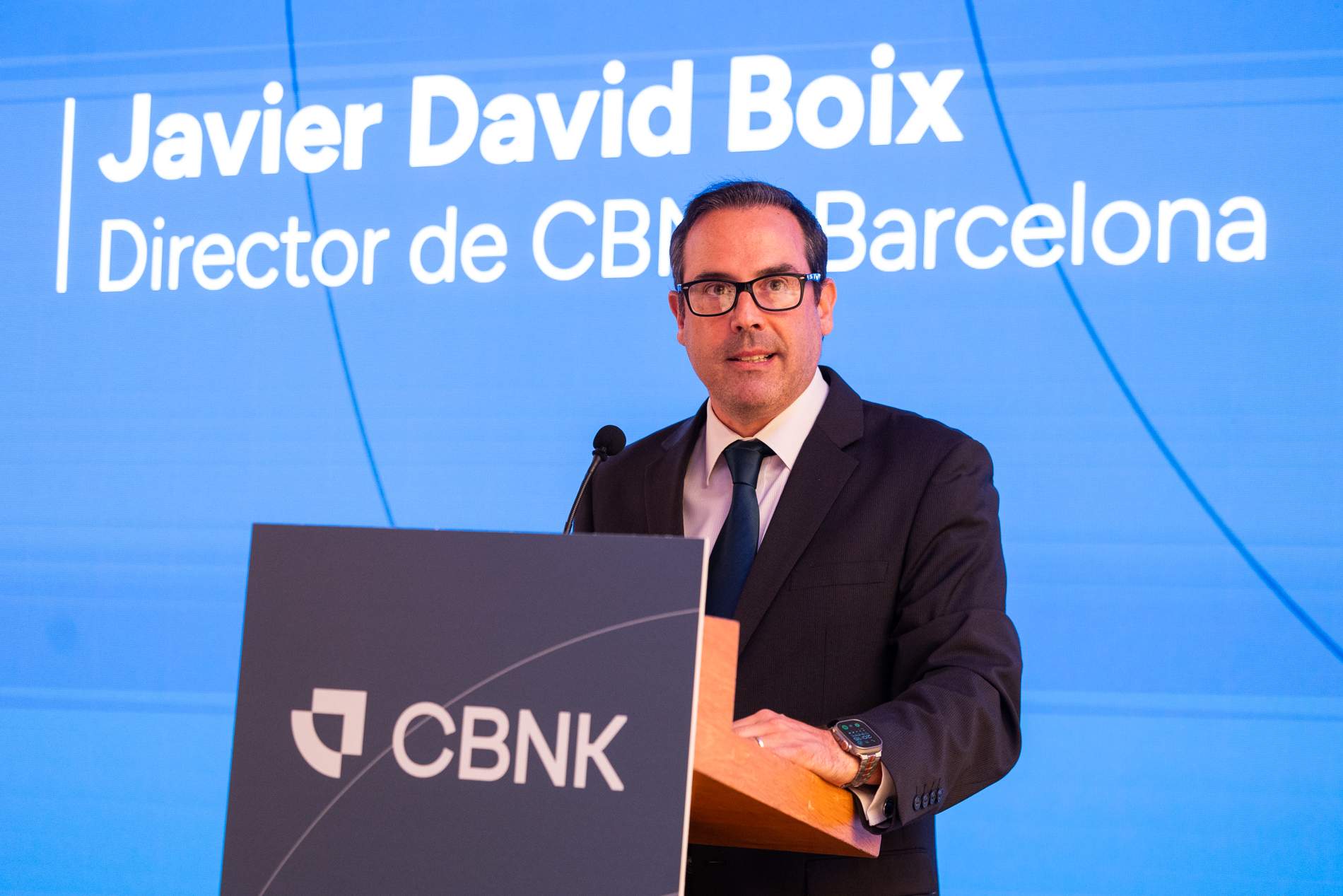 Javier David Boix, director de CBNK Barcelona. 