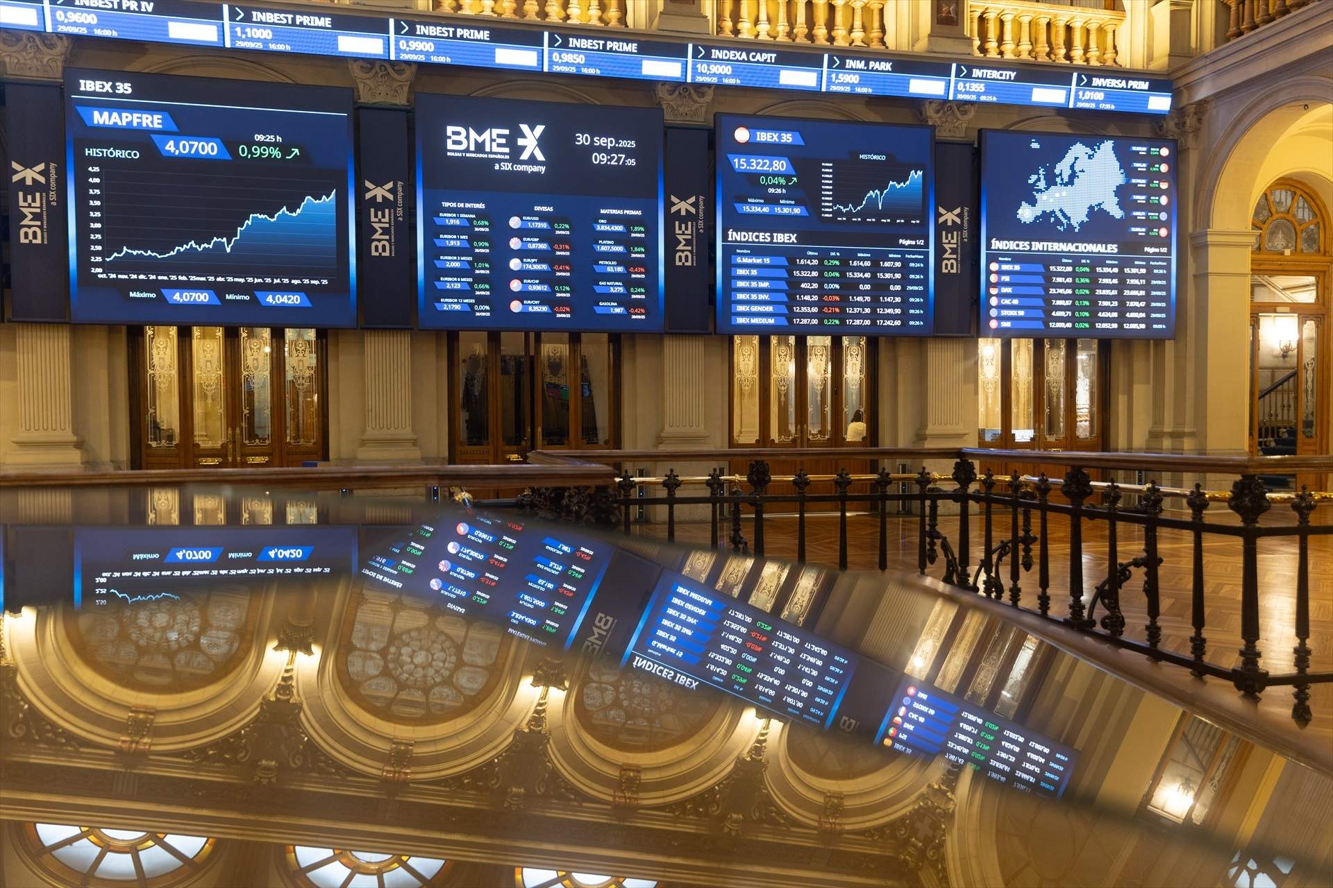 El Ibex-35 se mantiene en 16.000 puntos El Ibex-35 se mantiene en 16.000 puntos