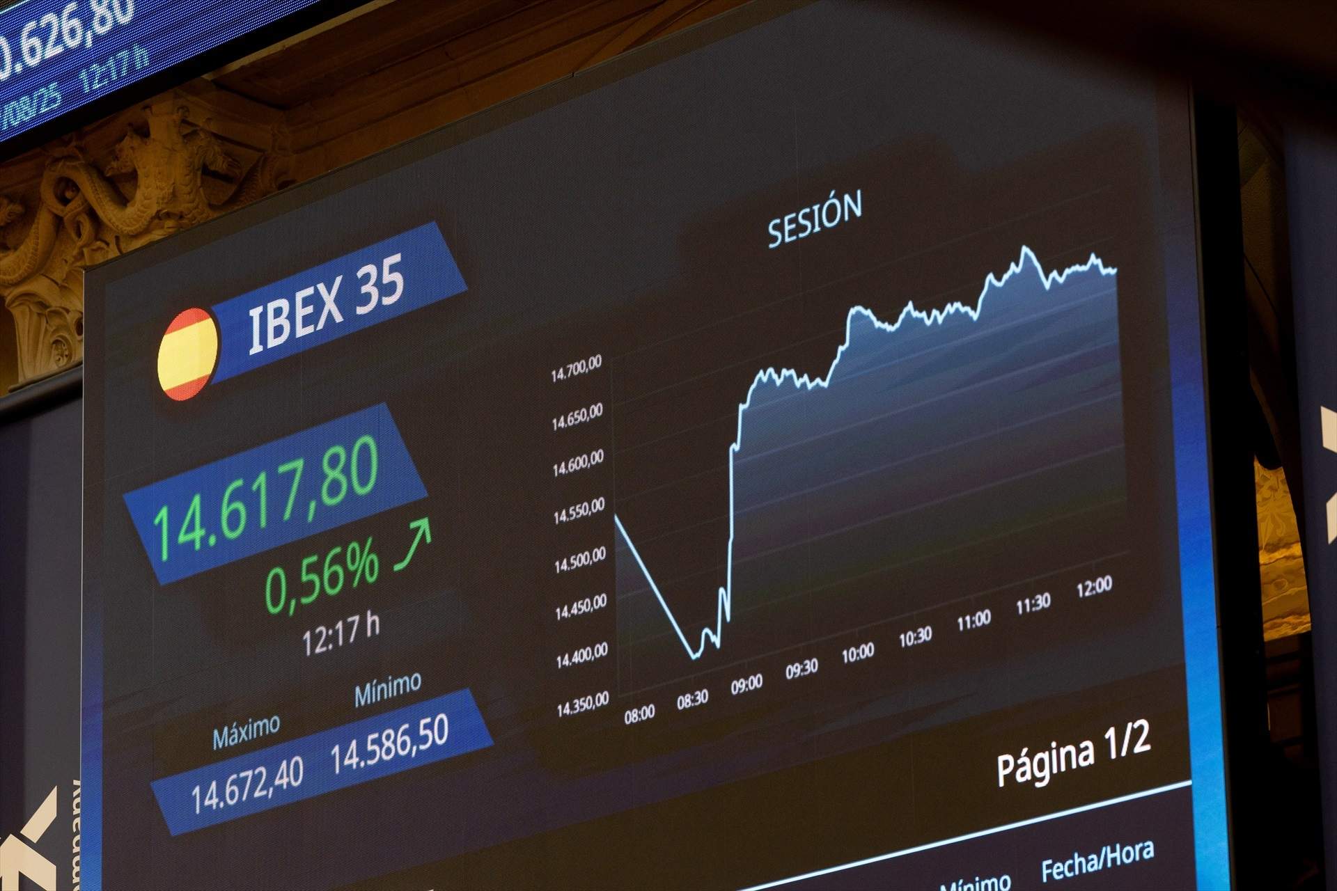 Imagen de archivo del Ibex-35 | Europa Press