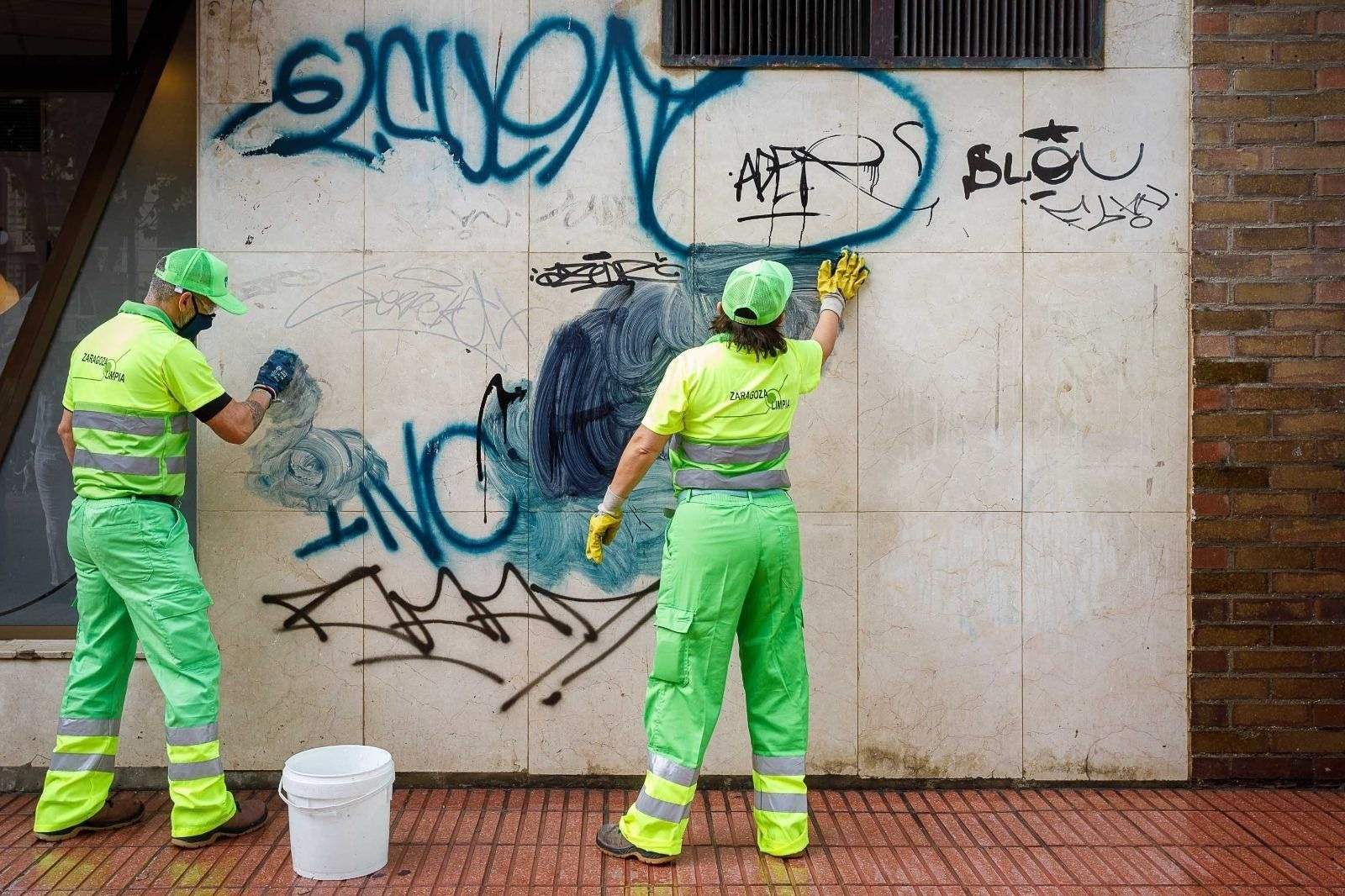 El Ayuntamiento de Zaragoza quiere identificar grafiteros a través de la IA