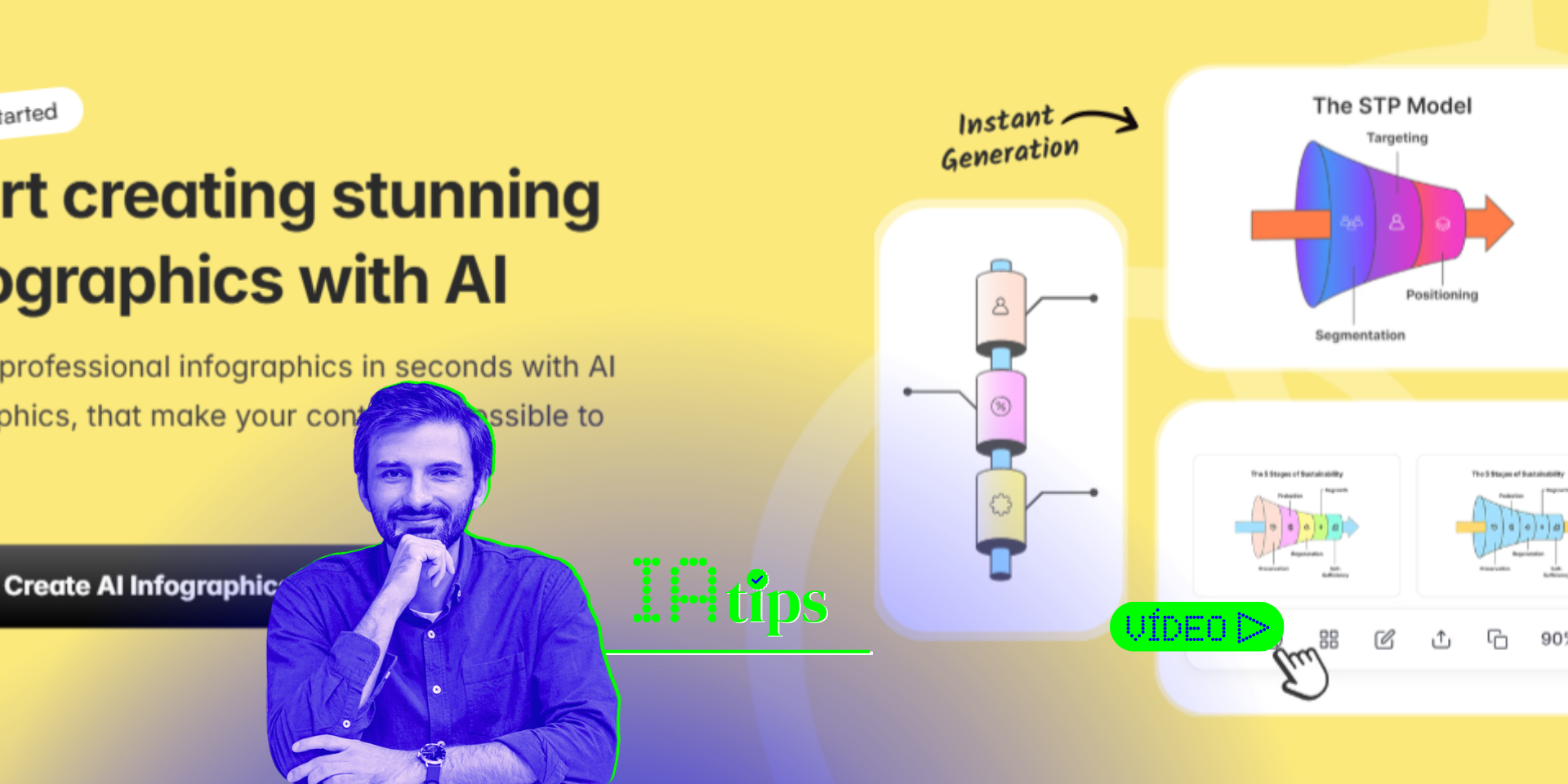 IA TIP | Infographics, la herramienta que transforma texto en infografía a través de la IA