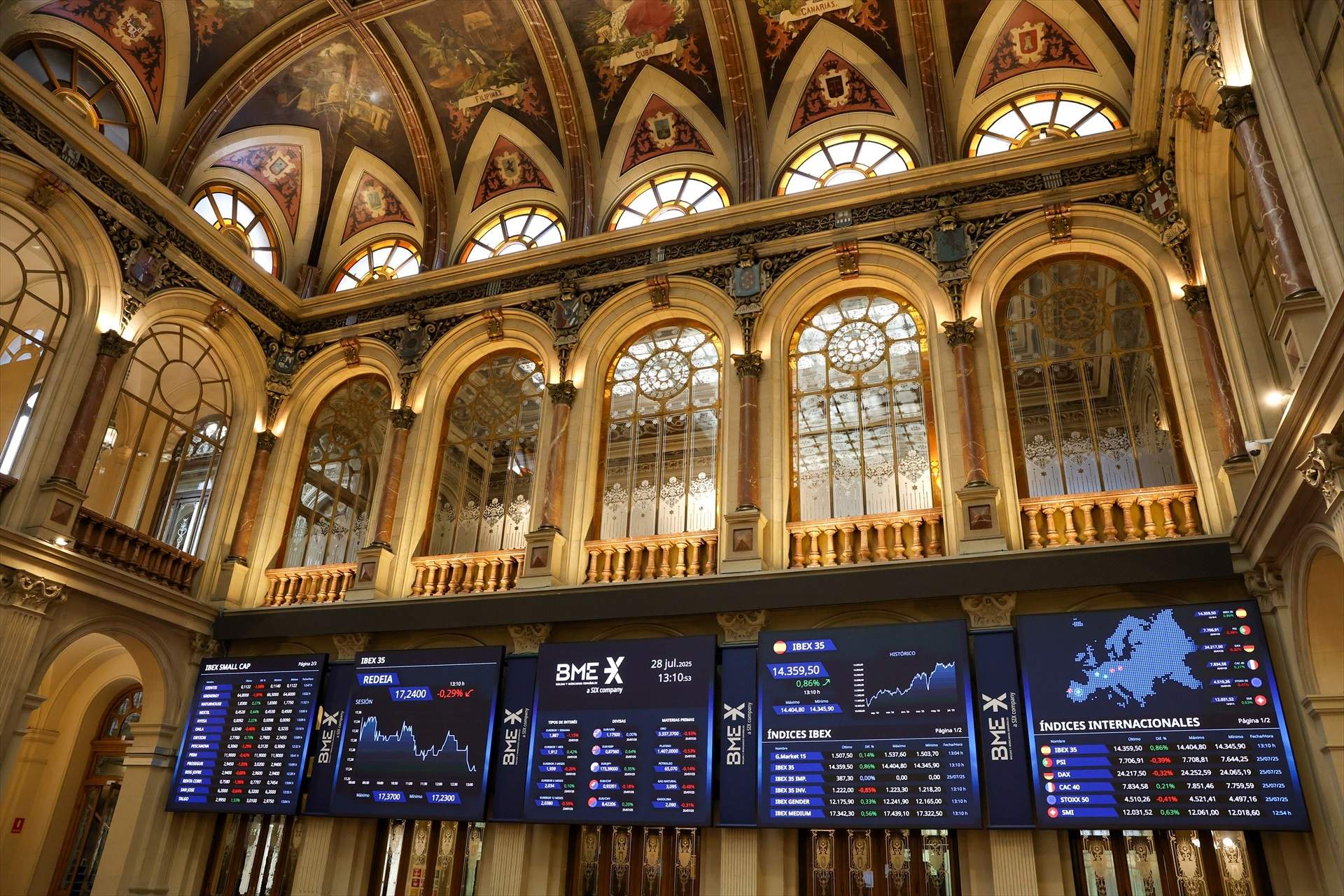 El Ibex-35 cae un 0,23% y pone fin a su racha de máximos