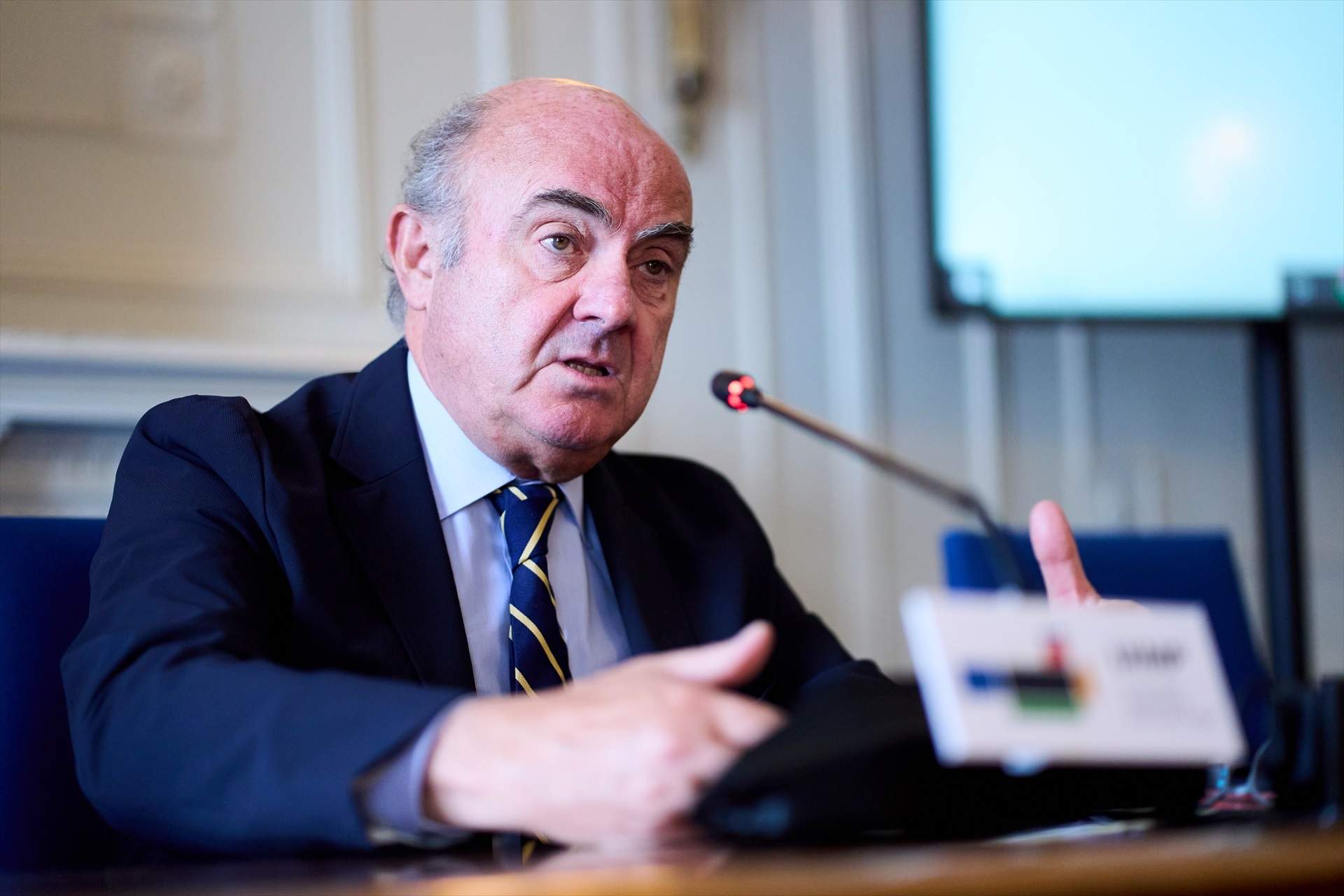 EuropaPress 6819101 vicepresidente banco central europeo luis guindos segunda jornada curso