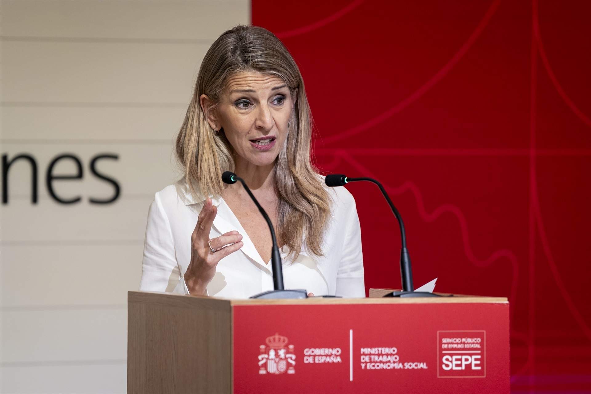 Nou xoc de Yolanda Díaz amb Sánchez: critica l'ERO a Telefónica després de l'entrada del govern espanyol
