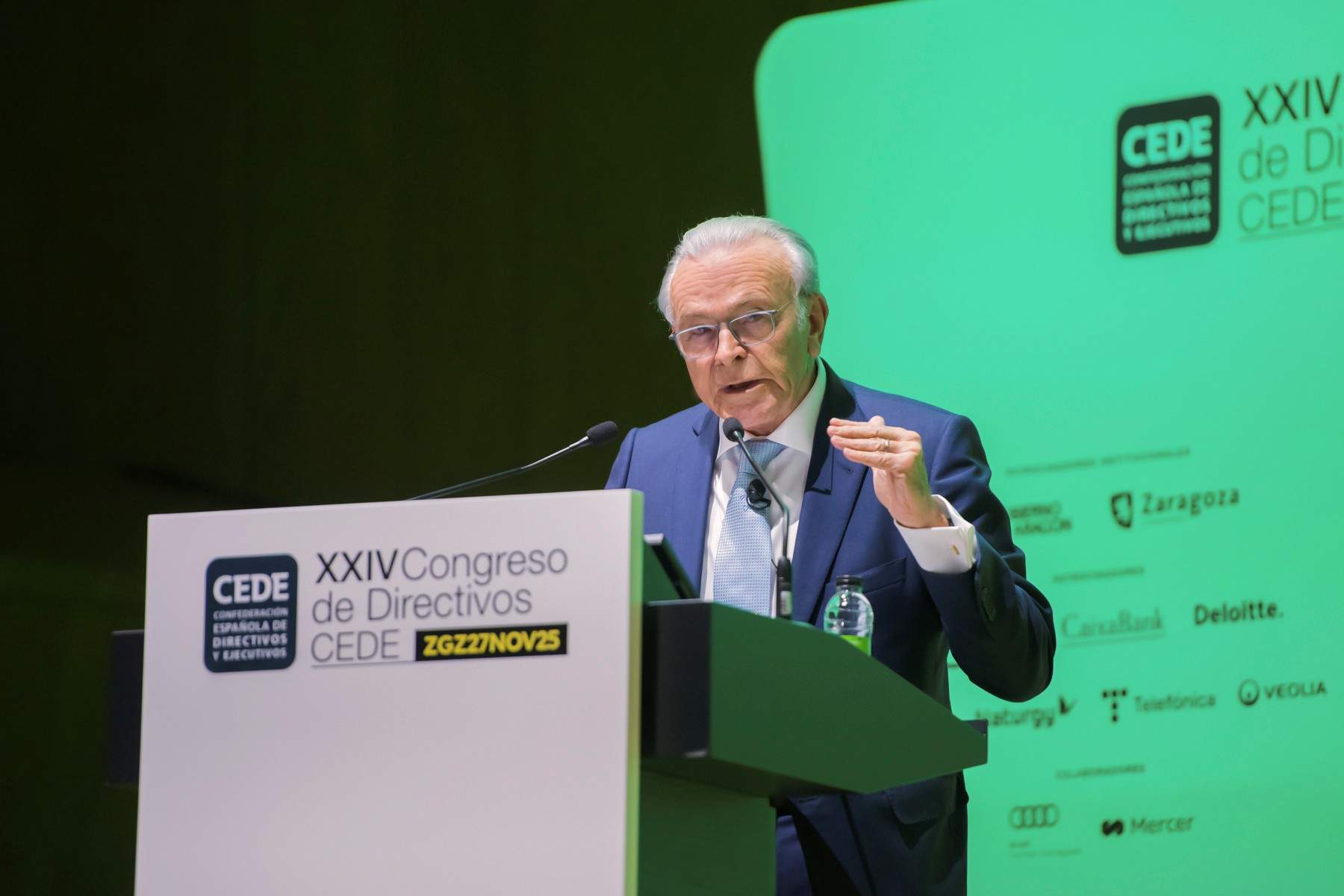 Isidre Fainé apuesta por un liderazgo empresarial "con alma" y que se anticipe a los mercados