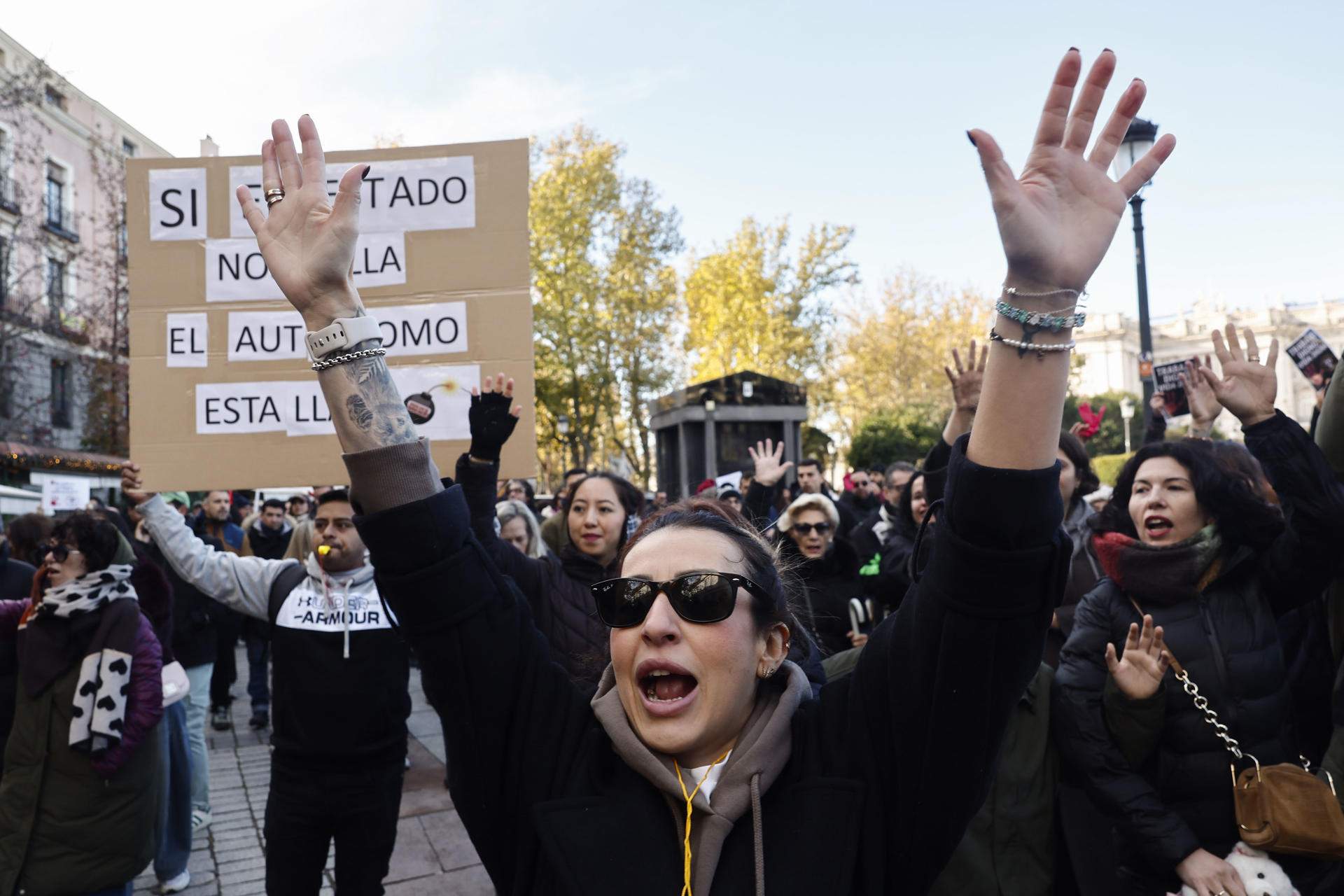 Els autònoms es manifesten a 20 ciutats per reclamar "condicions dignes"