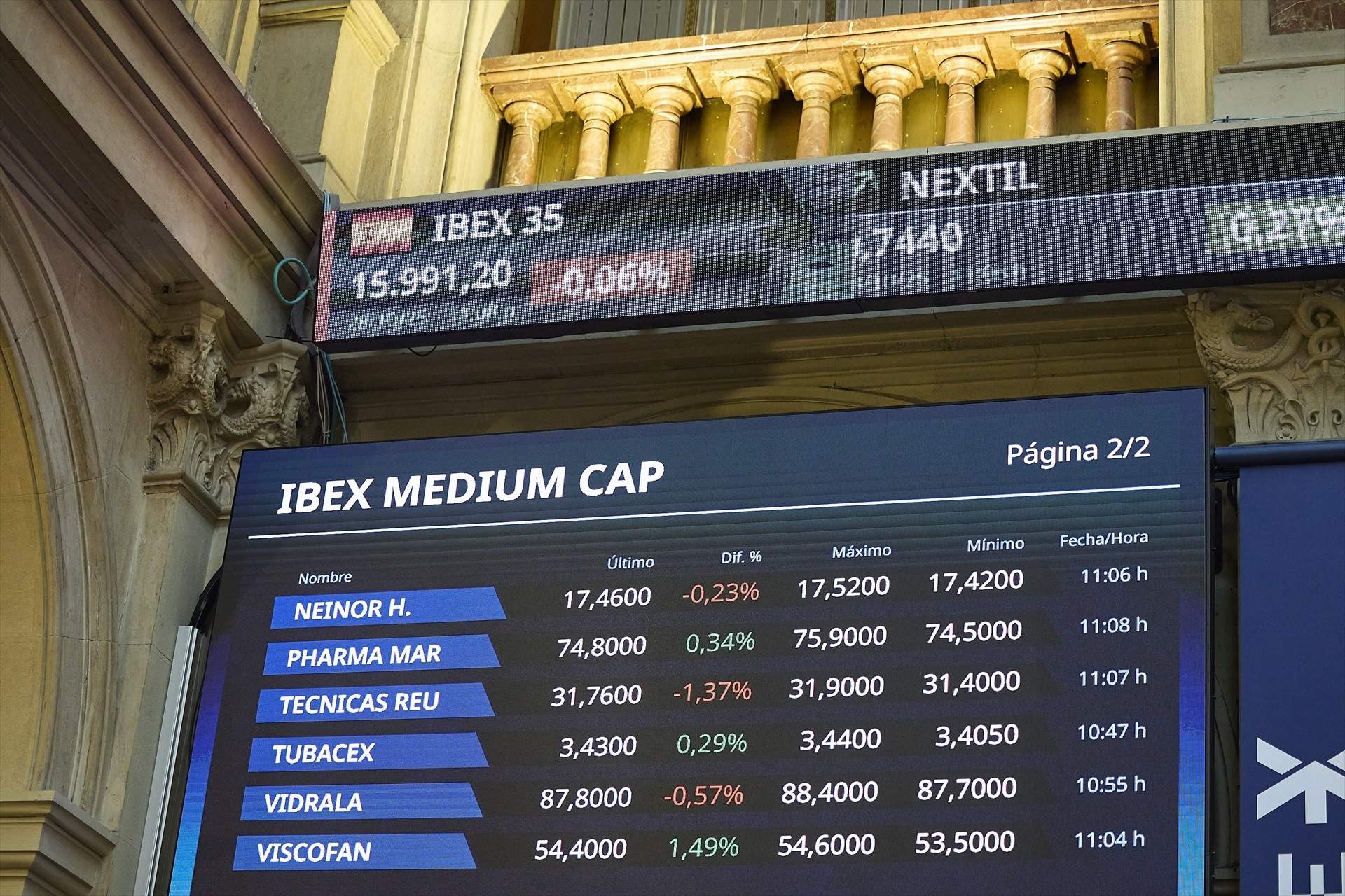 L'Ibex-35 obre sessió amb un increment d'un 0,7%