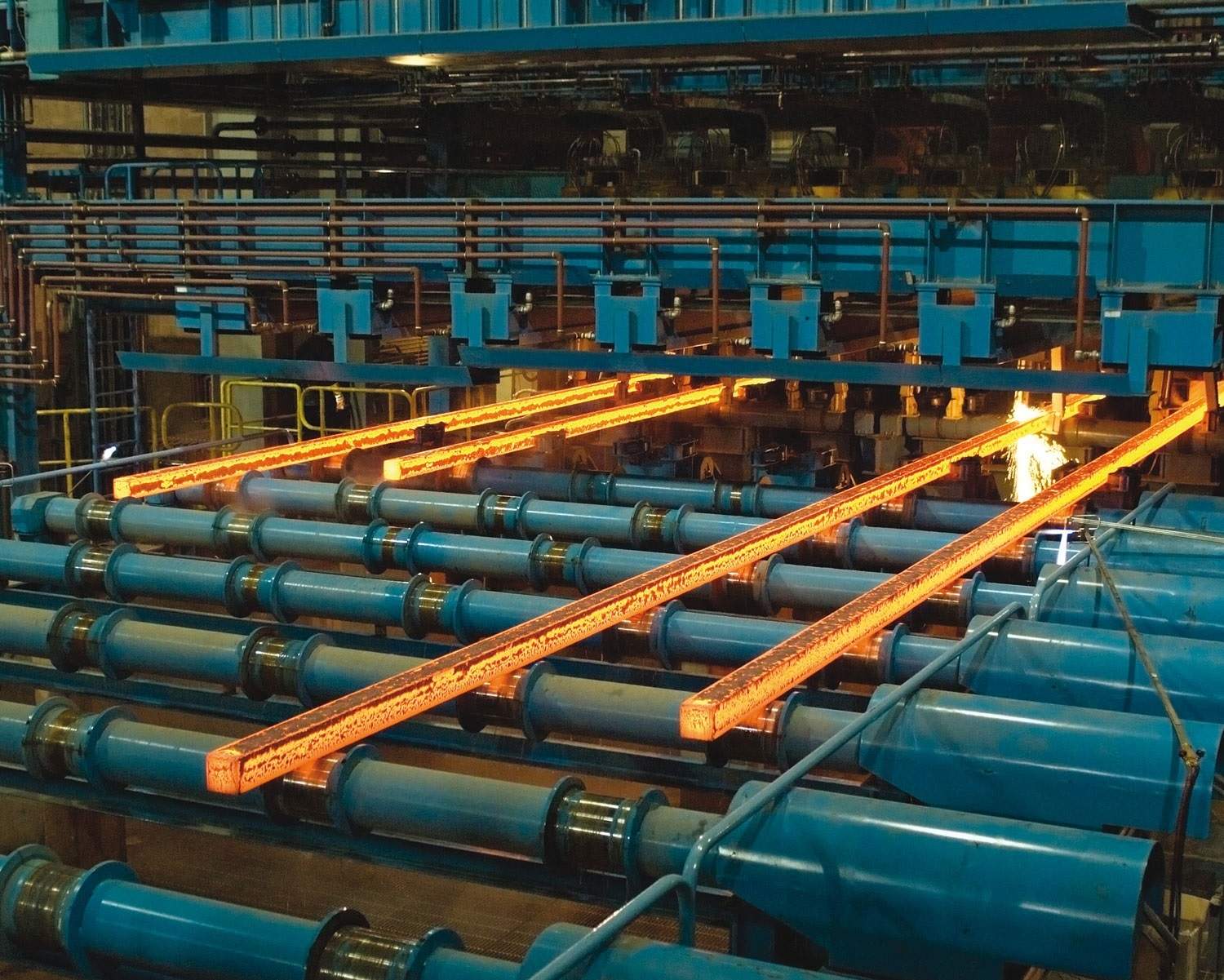 Cadena de producción de Celsa. Foto Europa Press