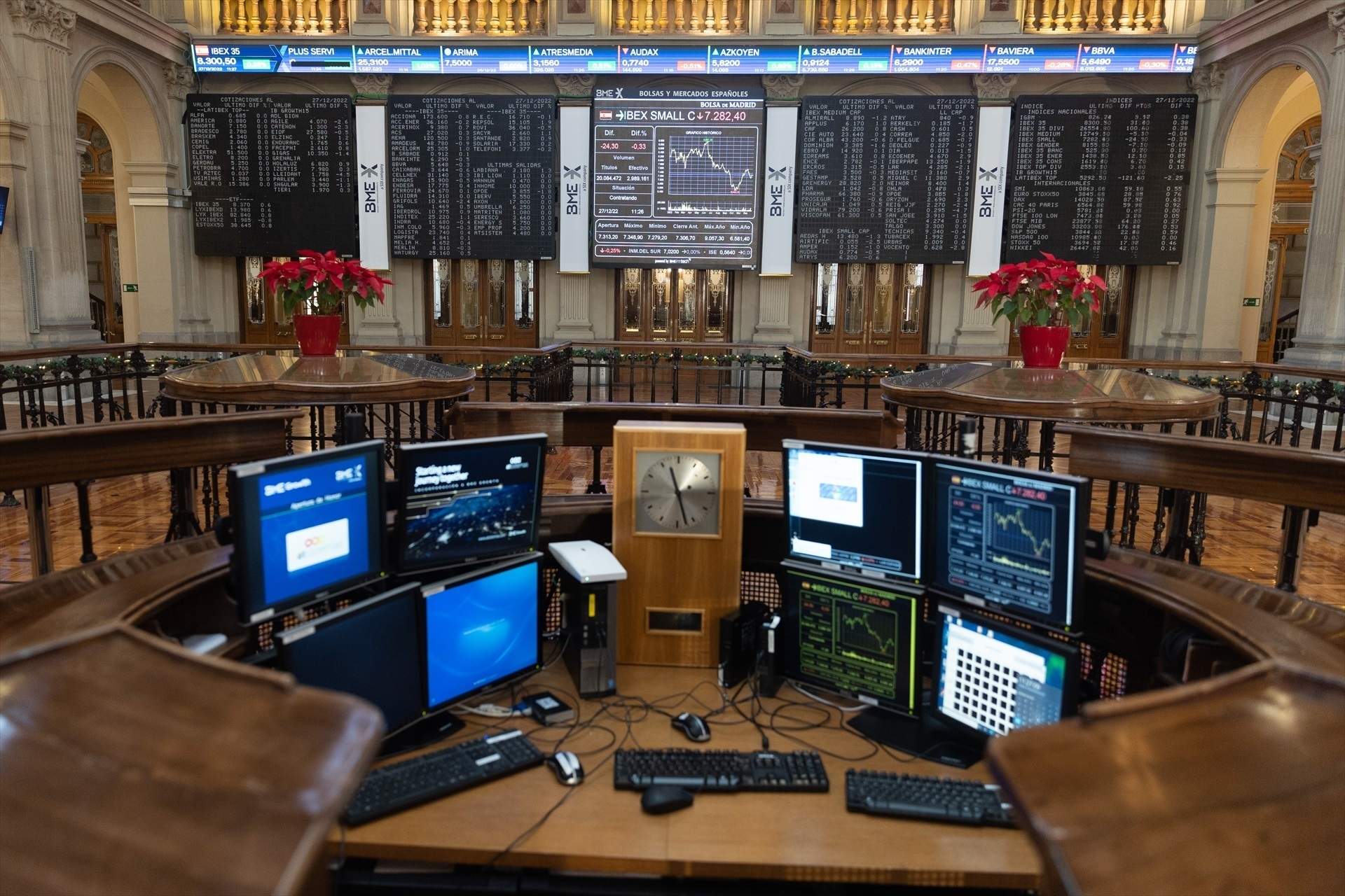 El Ibex-35 inaugura la sesión con un incremento del 0,2%