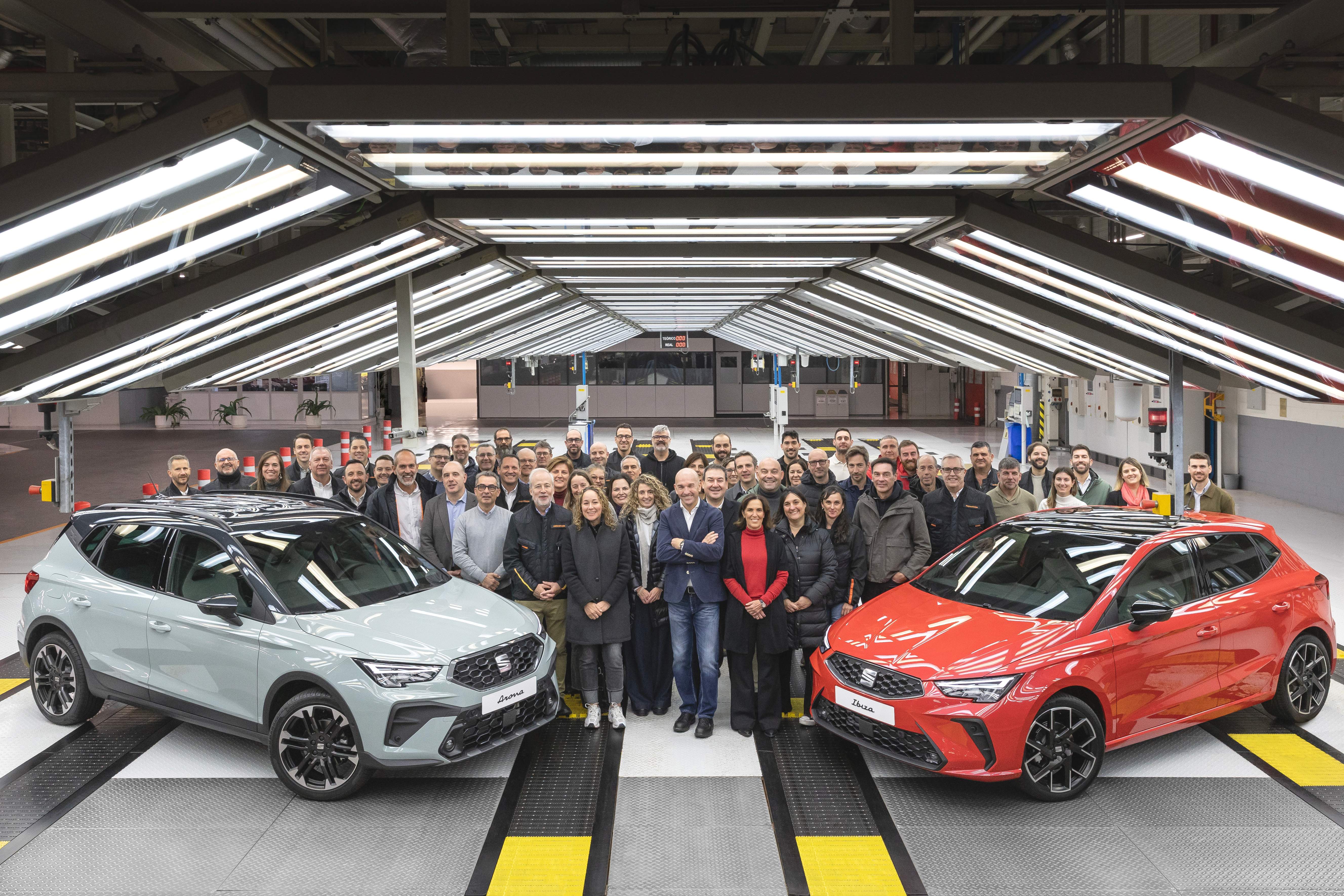 Seat arranca en Martorell la producción de los nuevos modelos Ibiza y Arona