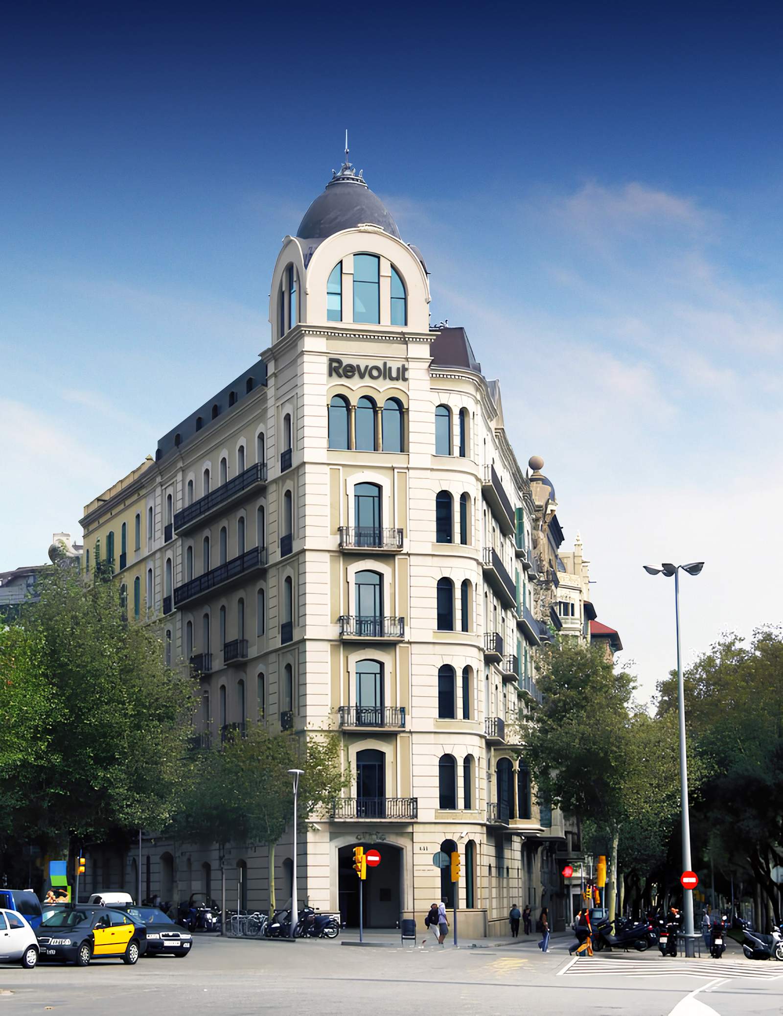 Revolut estrena nova seu en l'edifici de Diagonal 444 de Barcelona