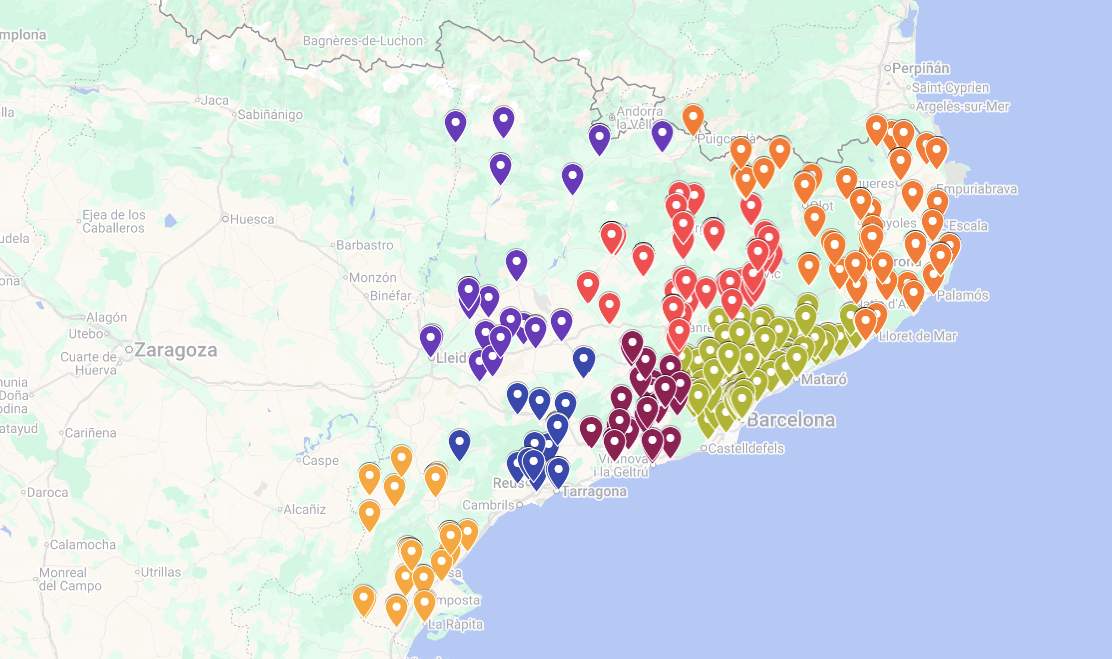 MAPA| Comerços centenaris de Catalunya: aquests són els 615 establiments amb més història