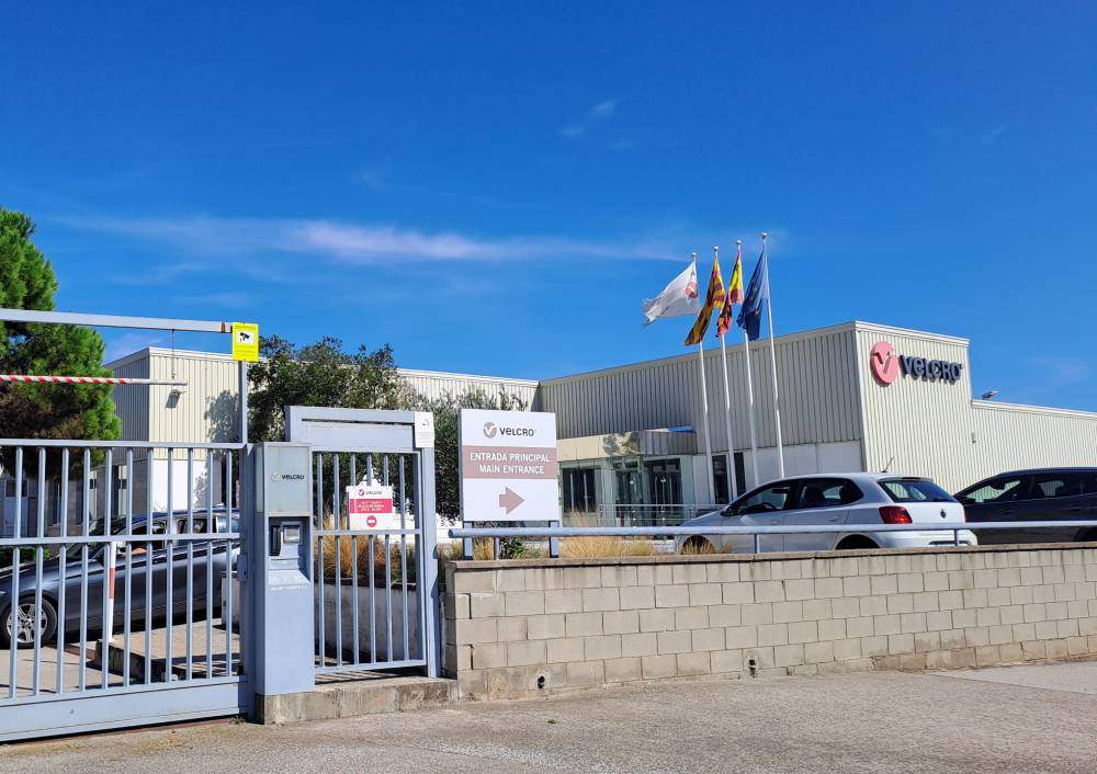 Fàbrica de Velcro Europe, a Argentona. Foto Ajuntament d'Argentona