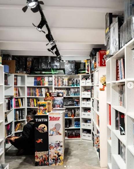 La botiga Comics Barcelona del carrer Loreto de Barcelona. Fotot @comicsbarcelona