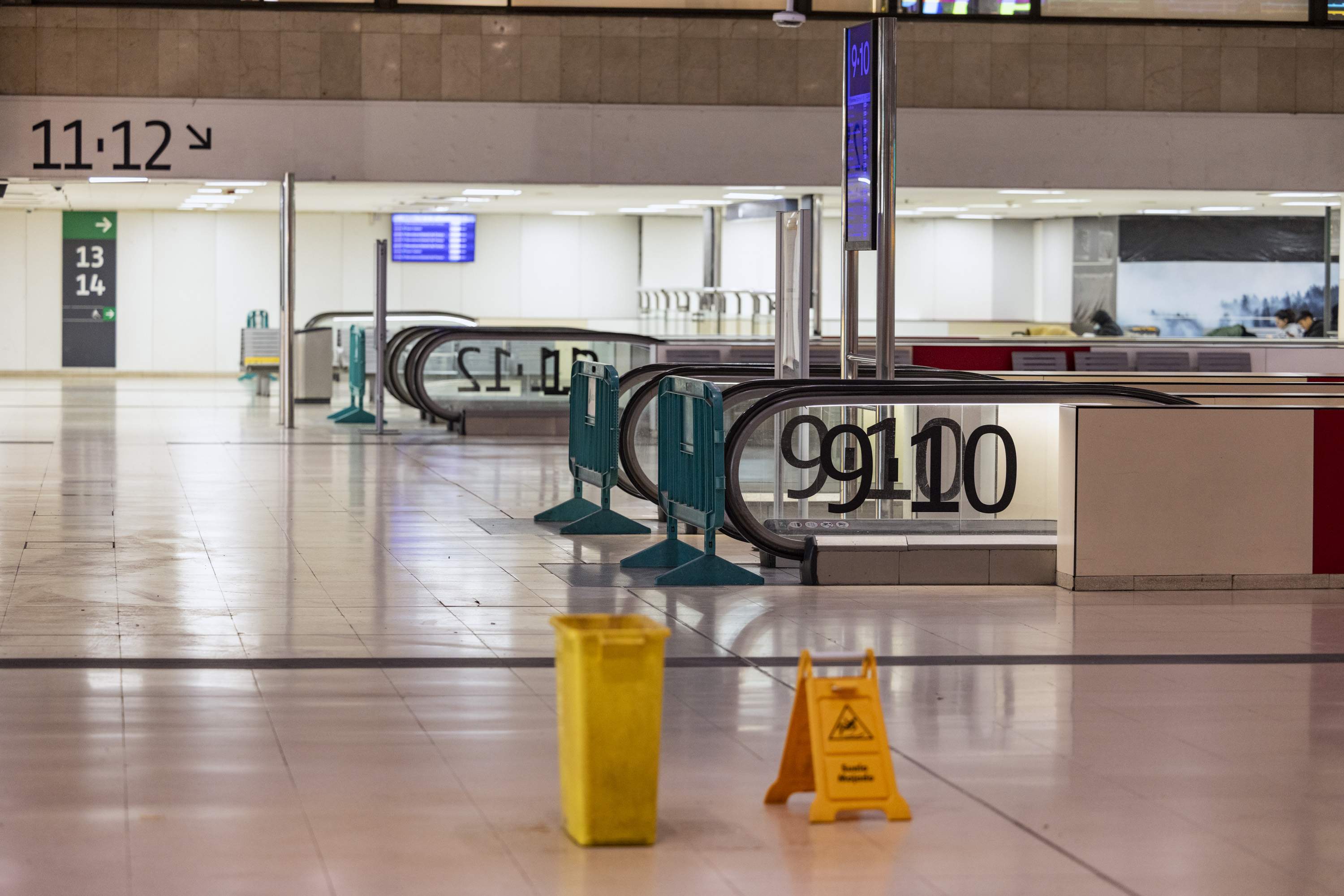 RENFE Rodalies fora de servei Catalunya, estació Sants / Foto: Carlos Baglietto