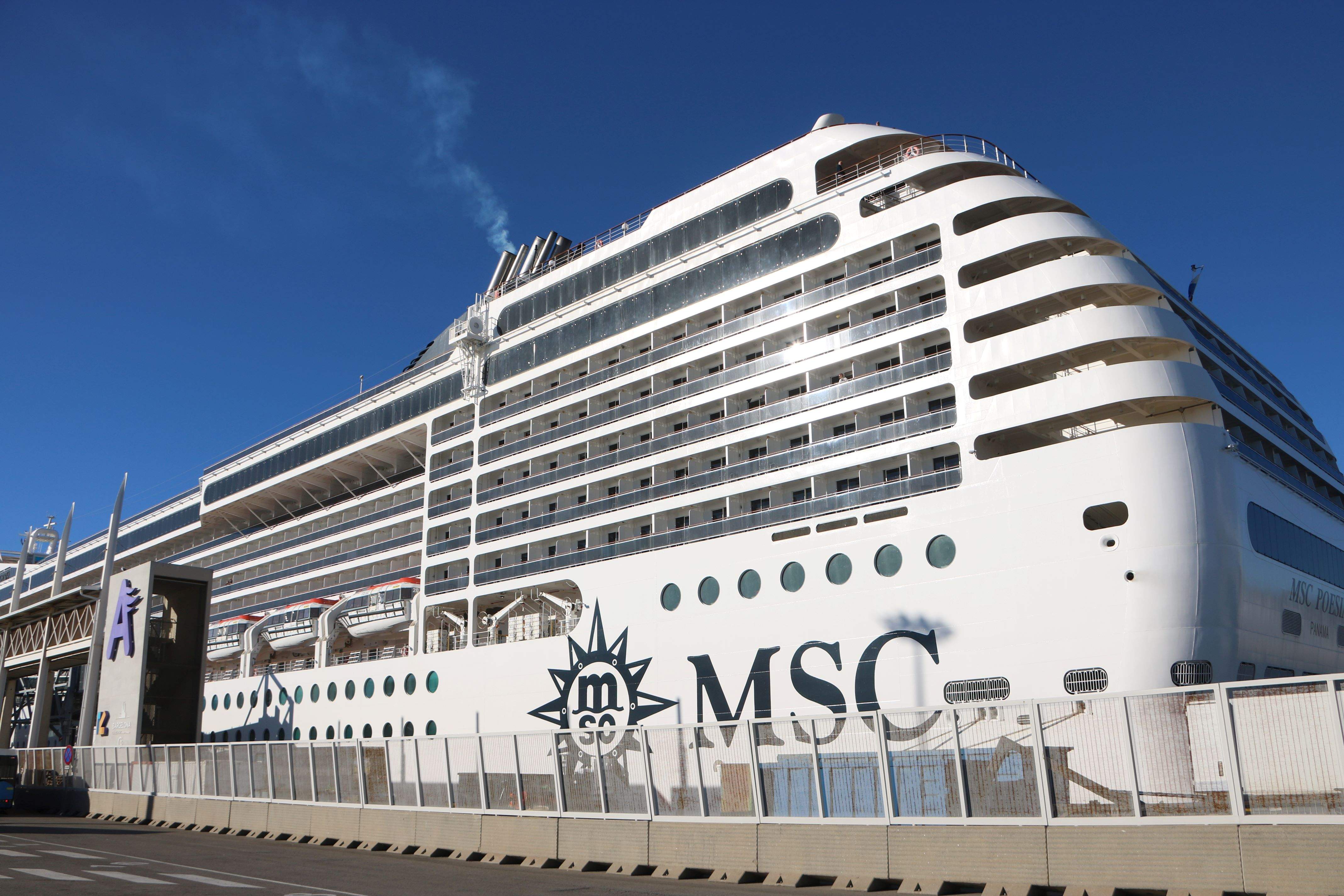Crucero MSC Puerto de Barcelona