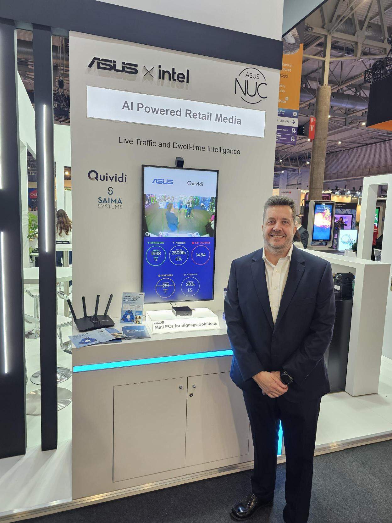 Ignacio Marco, cofundador y director comercial de SAIMA SYSTEMS