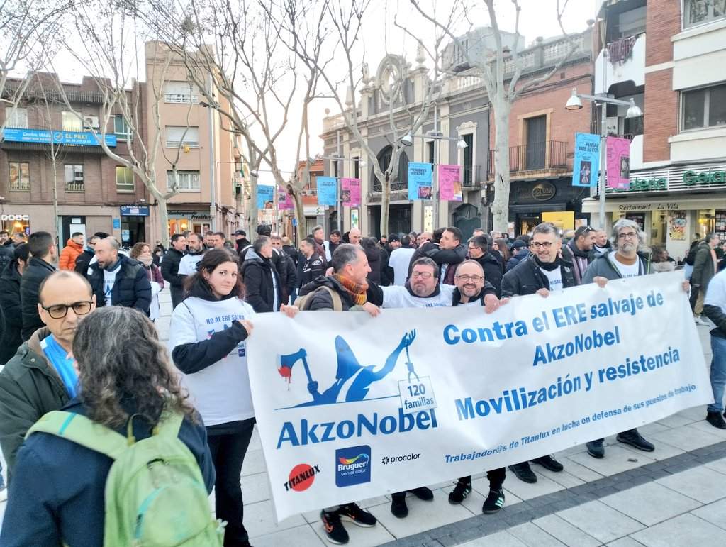AkzoNobel despide a 120 empleados, más del 60% de la plantilla, en la antigua fábrica de Titan en El Prat