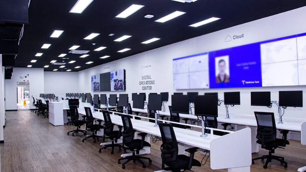 Centro de operaciones de Telefónica en Colombia. Foto Telefónica