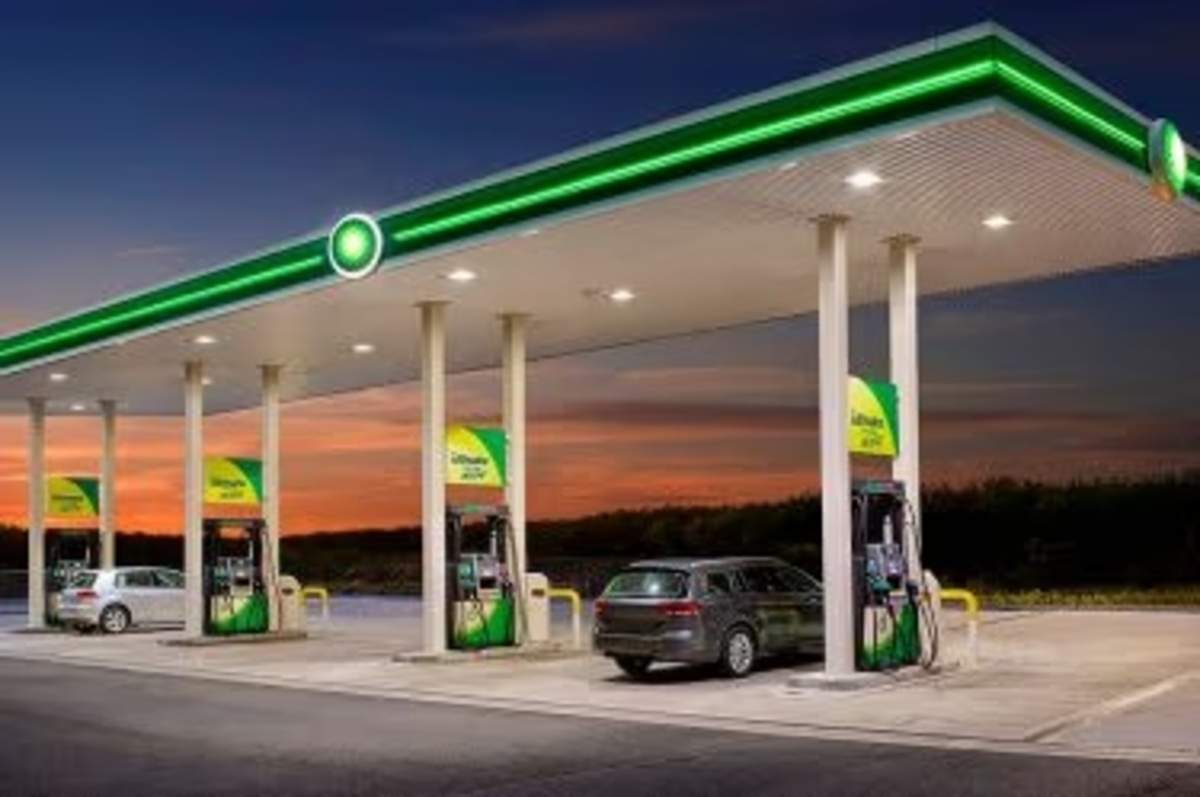 Una gasolinera de la petrolera BP (1)