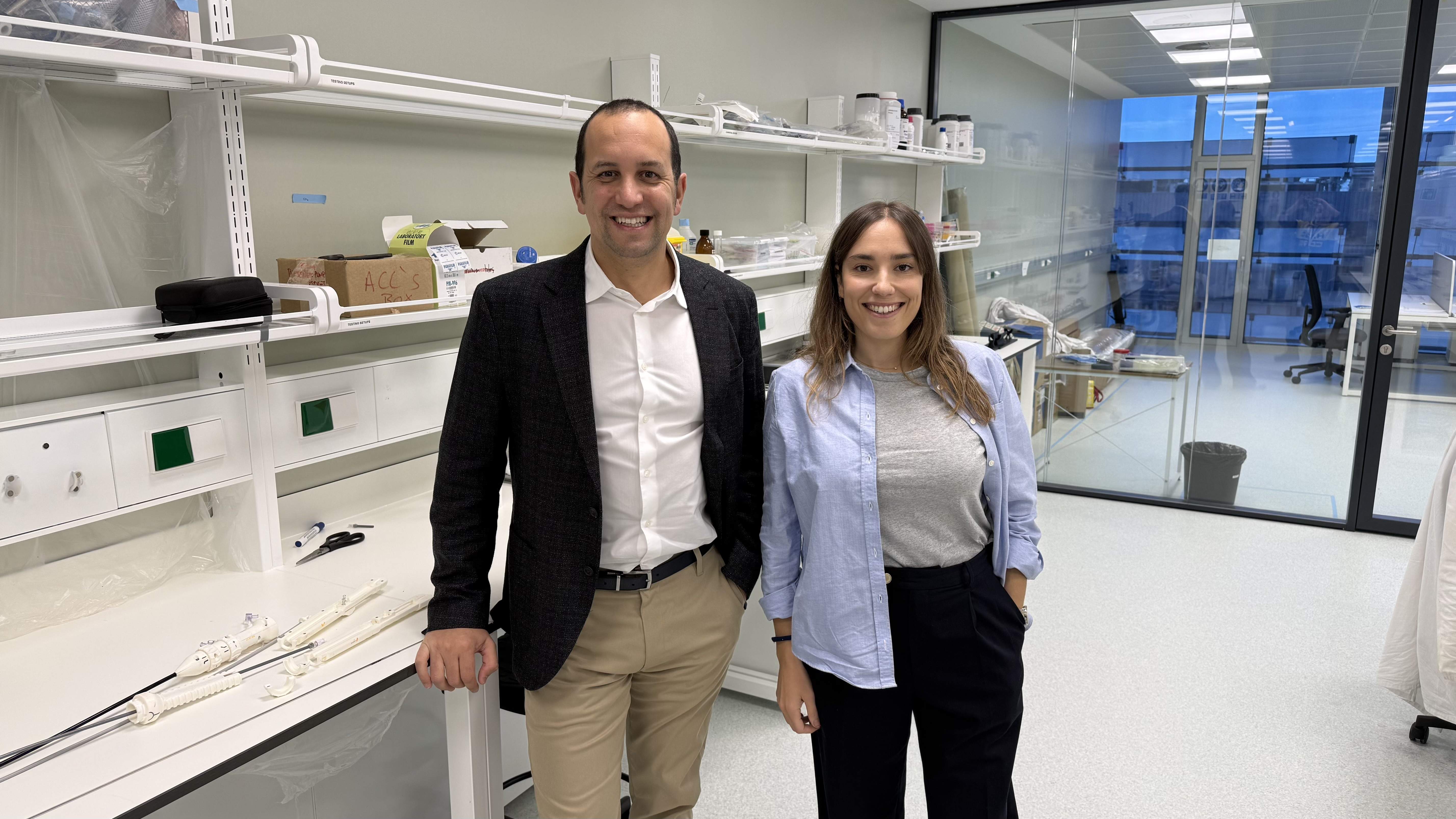 Els fundadors d'Aortyx, Jordi Martorell i Noemí Balà