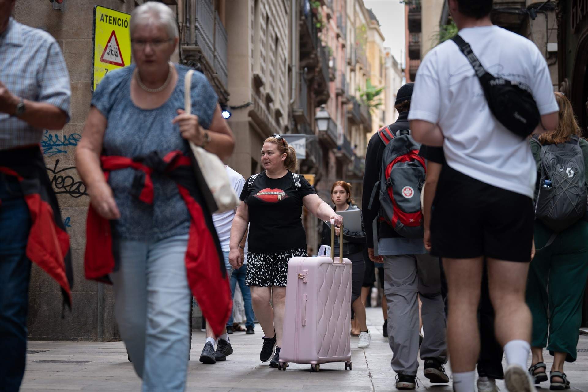 Cae el peso del turismo en el PIB de Barcelona