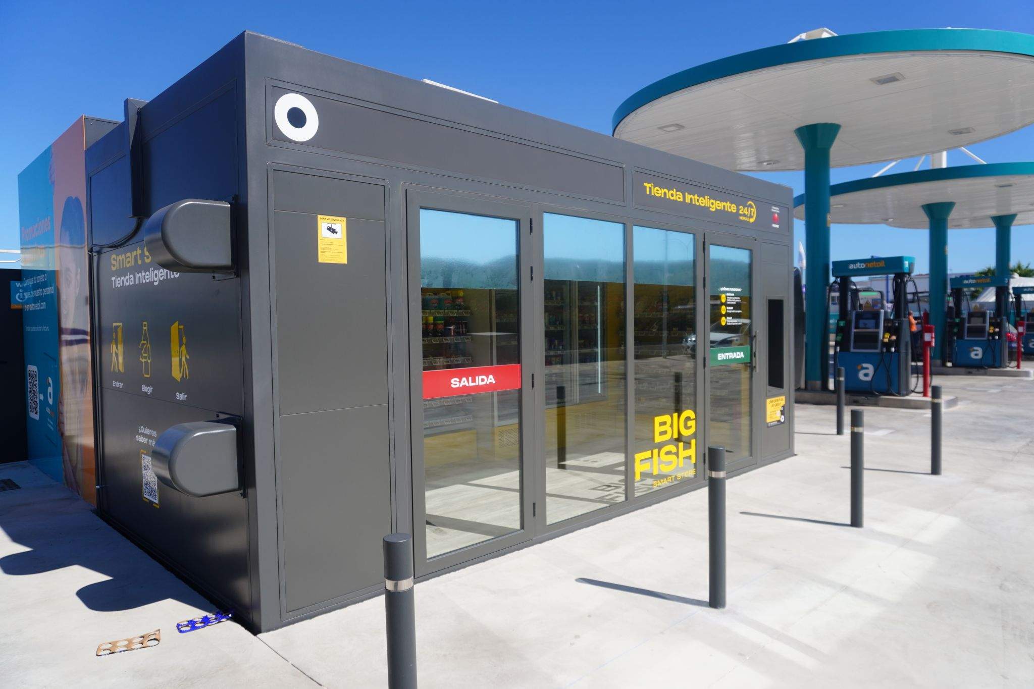 Tienda autoservicio de la marca Big Fish, desarrollada por Techtail (grupo Moure)